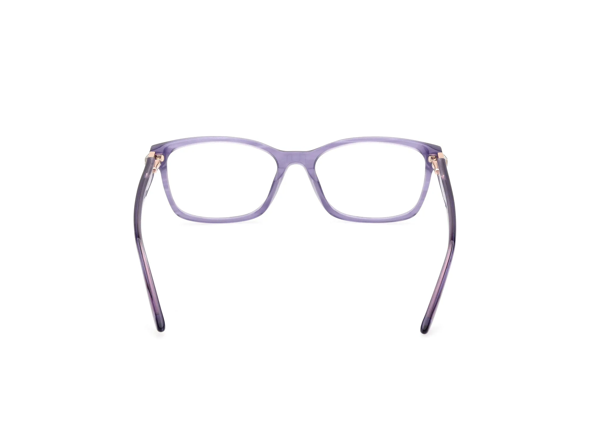 Guess GU50196 83 Montature da vista Acetato Viola Squadrata Normale - immagine 4