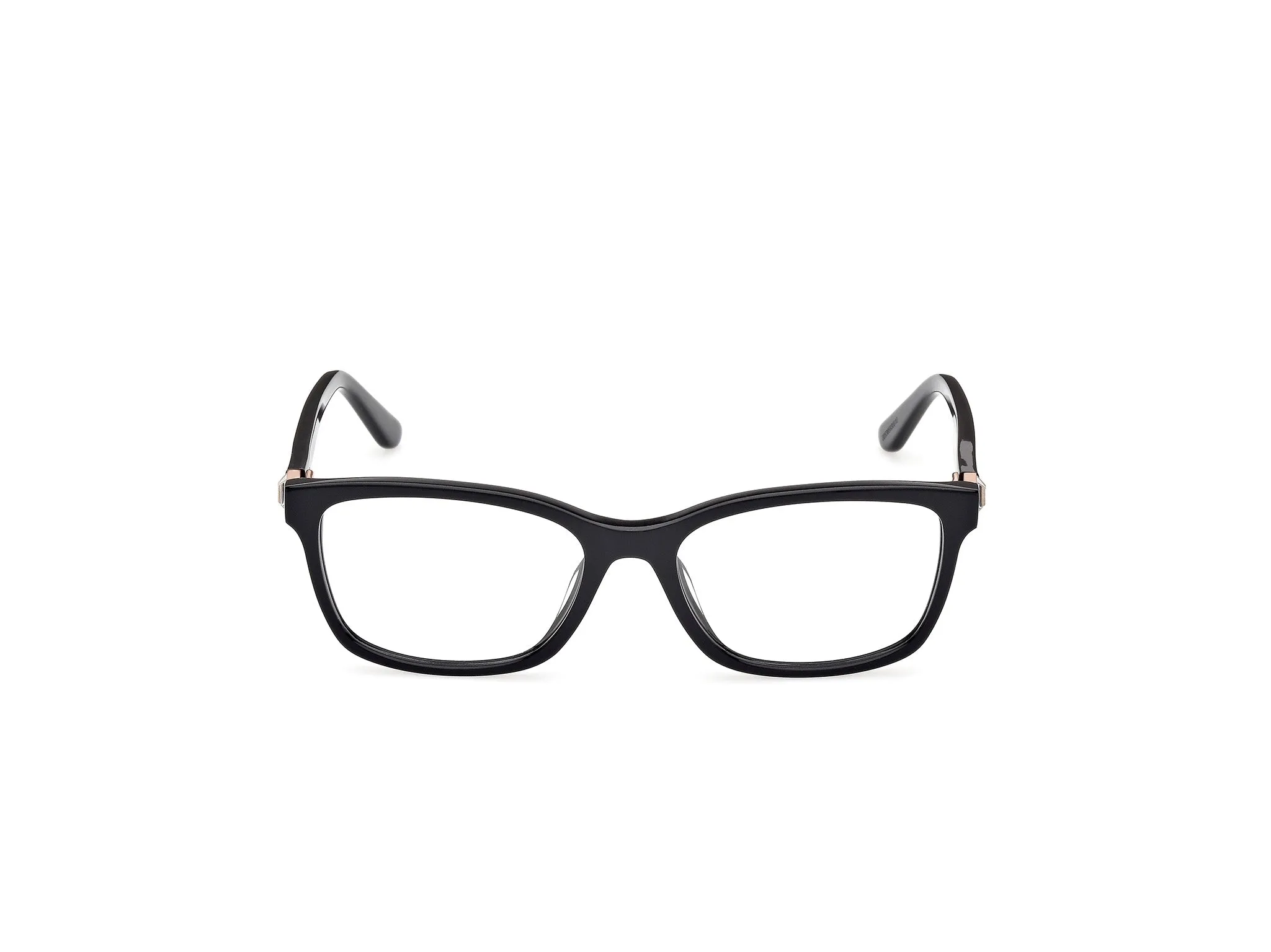 Guess GU50196 1 Montature da vista Acetato Nero Squadrata Normale - immagine 2