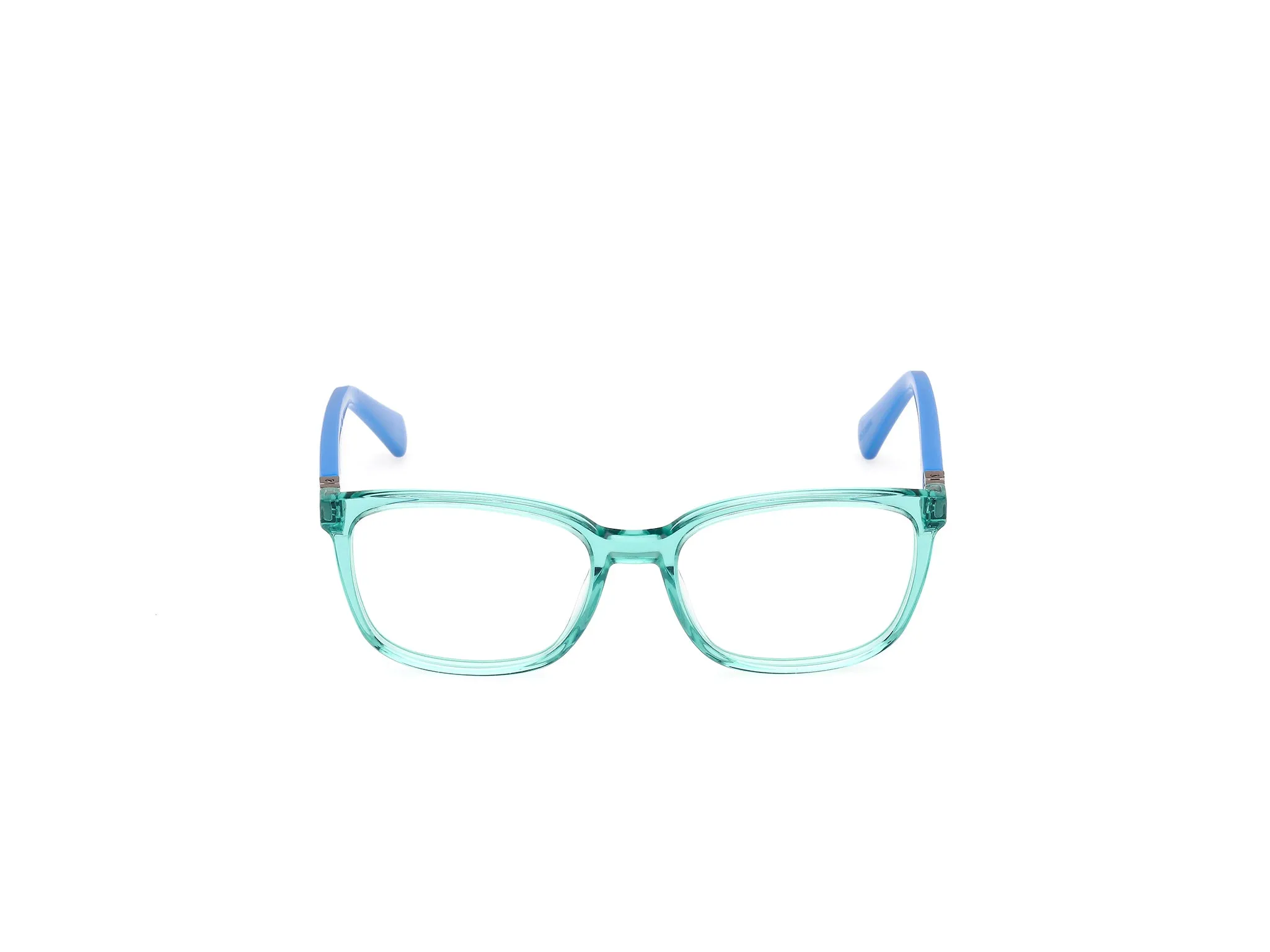 Guess GU50144 93 Montature da vista Acetato Verde Squadrata Normale - immagine 2