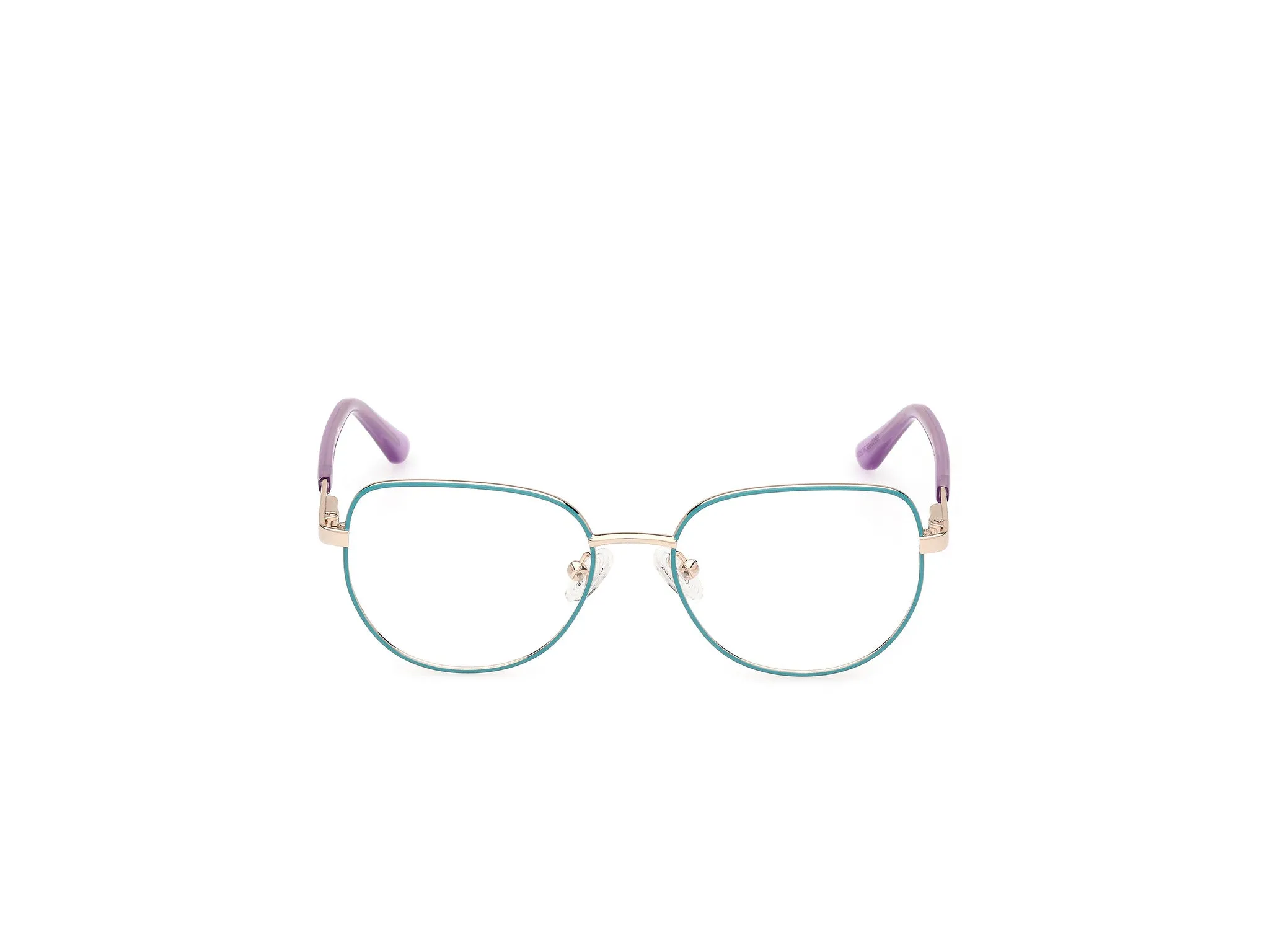 Guess GU50140 89 Montature da vista Metallo Turchese Rotonda Normale - immagine 2