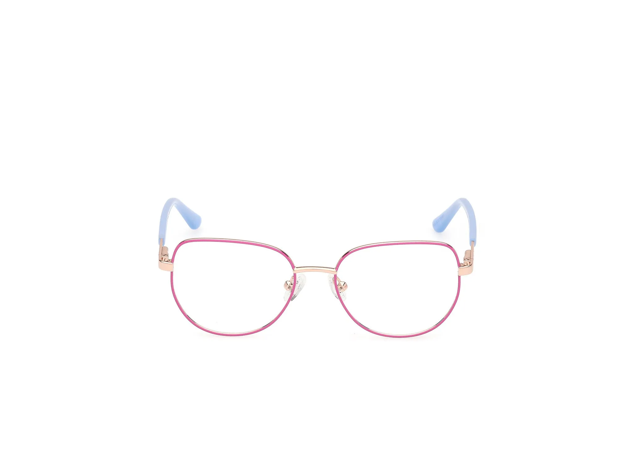 Guess GU50140 74 Montature da vista Metallo Rosa Rotonda Normale - immagine 2