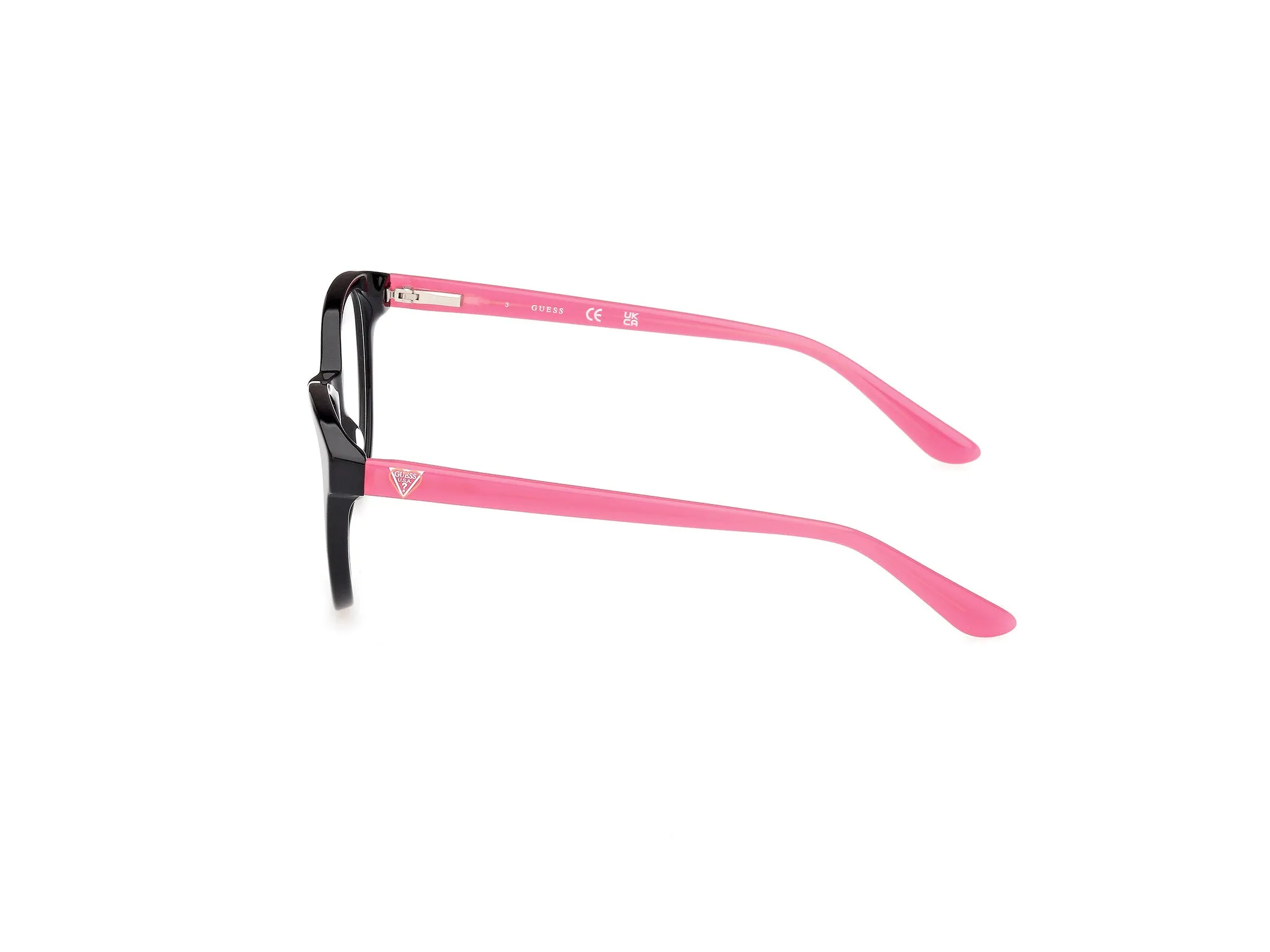 Guess GU50139 1 Montature da vista Acetato Nero Cat Eye Normale - immagine 3