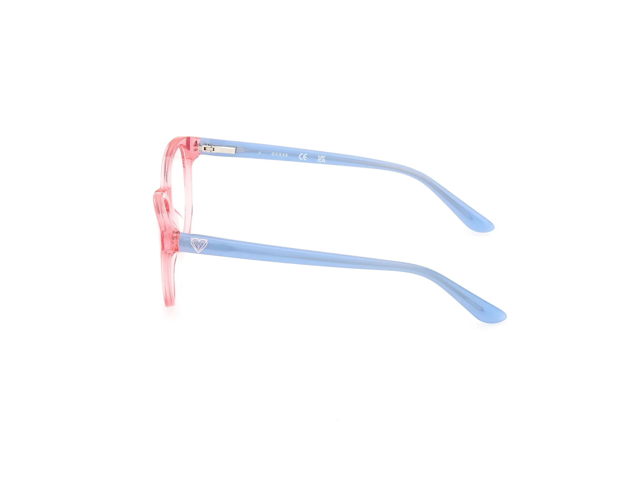 Guess GU50139 74 Montature da vista Acetato Rosa Cat Eye Normale - immagine 3