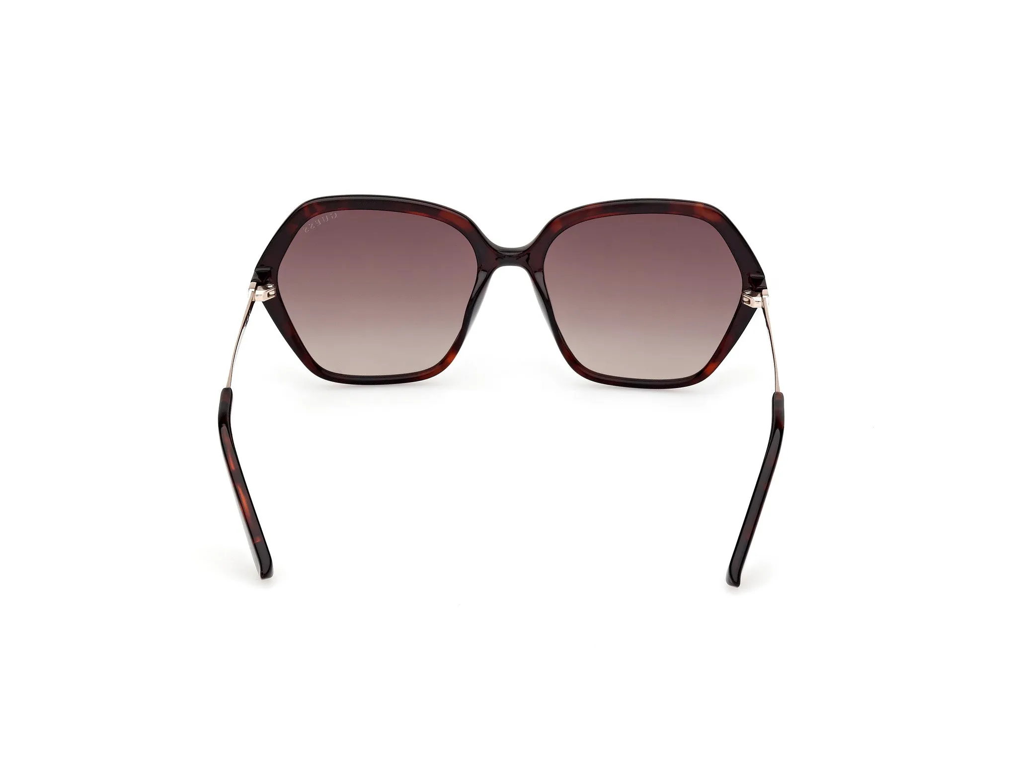 Guess GU00134 52F Occhiali da sole Iniettato Havana Marrone Geometrica Normale Sfumato - immagine 4