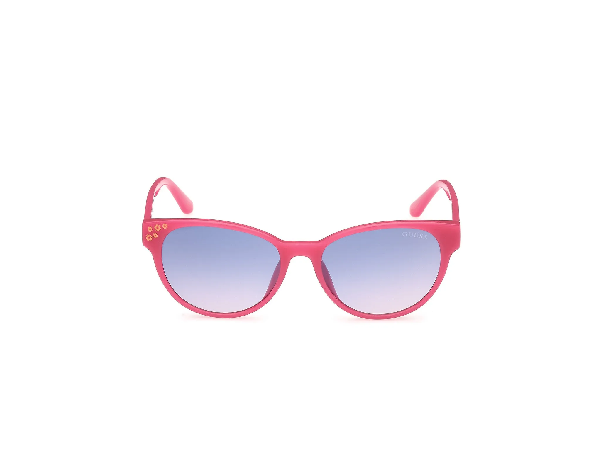 Guess GU00128 72Z Occhiali da sole Iniettato Rosa Viola Cat Eye Normale - immagine 2