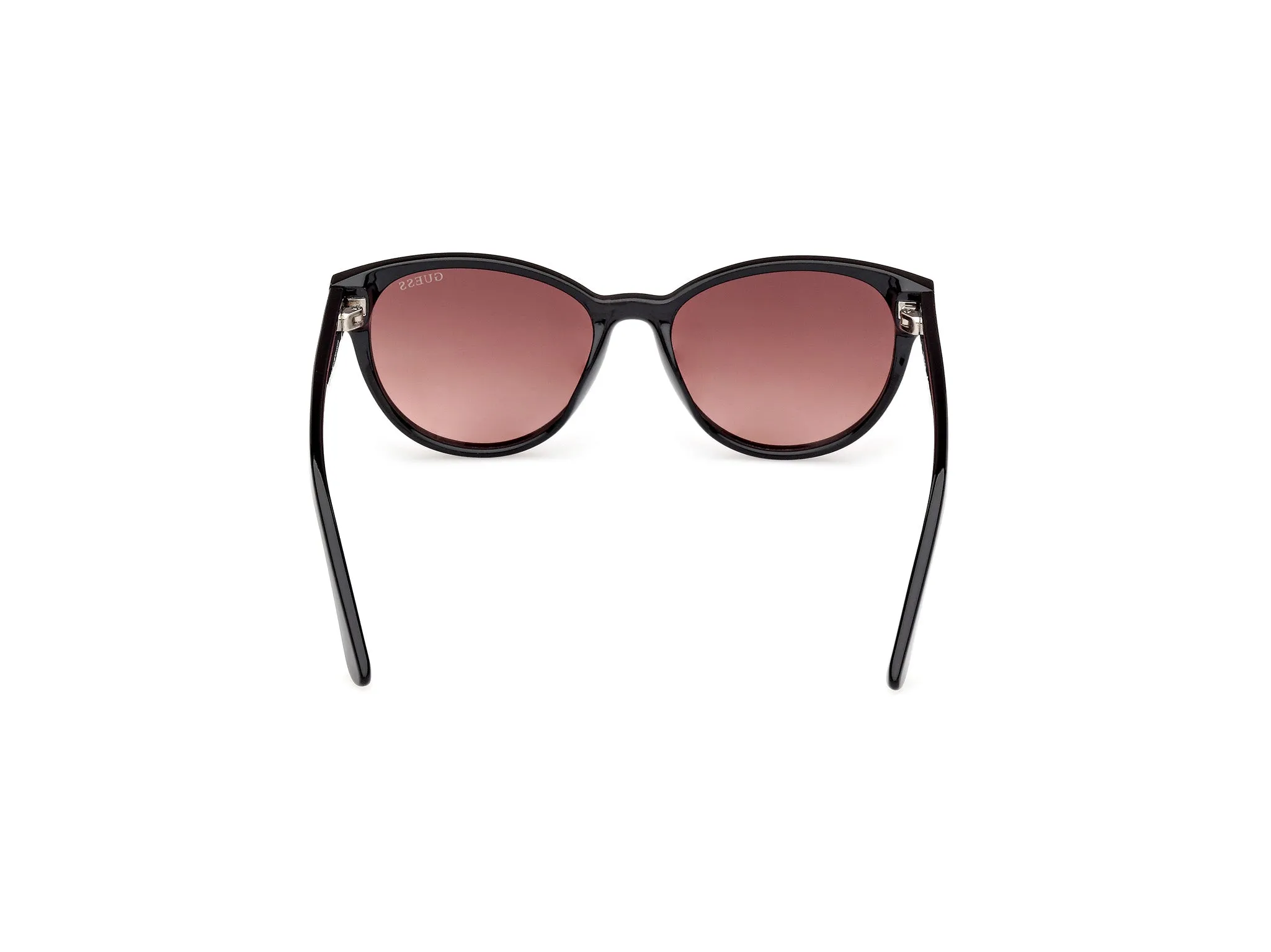 Guess GU00128 01F Occhiali da sole Iniettato Nero Marrone Cat Eye Normale - immagine 4