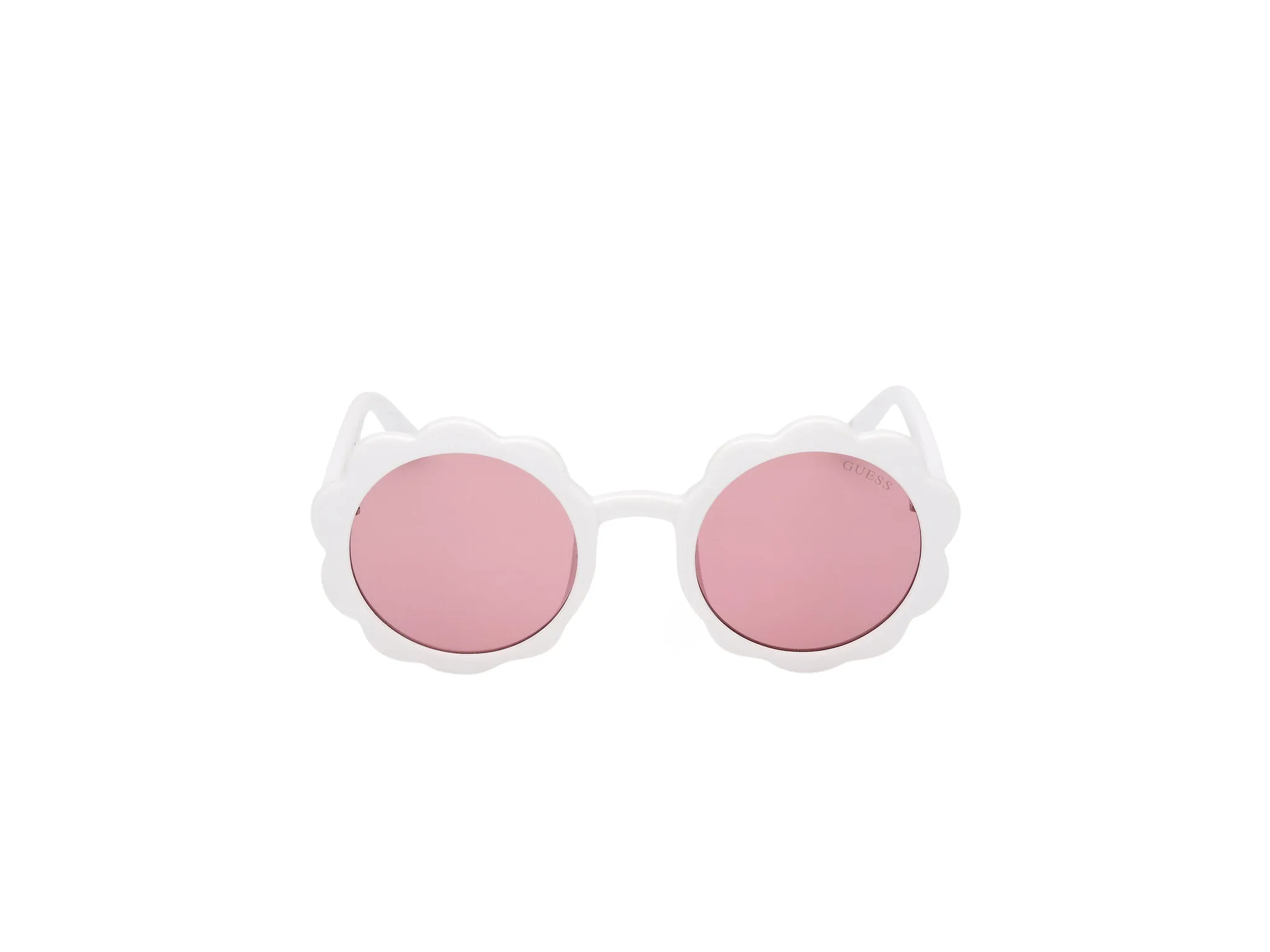 Guess GU00127 21S Occhiali da sole bambino Iniettato Bianco Bordeaux Rotonda Normale - immagine 2