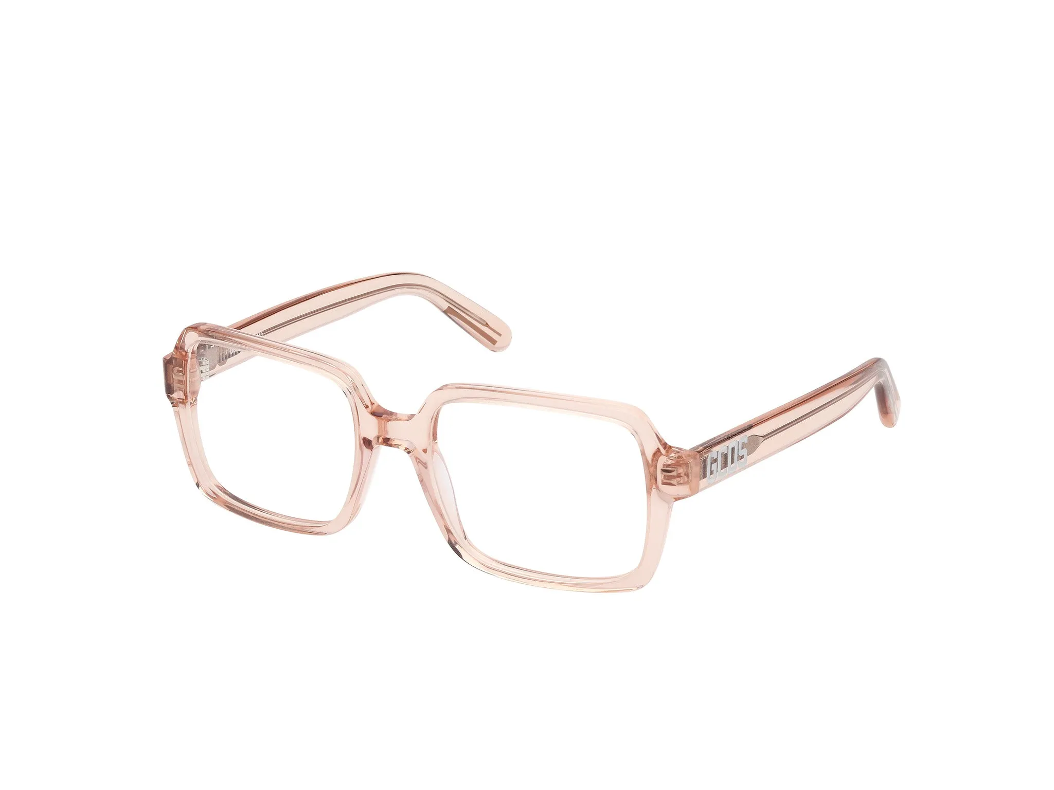 GCDS GD5040 072 Montature da vista Acetato Rosa Squadrata Normale - immagine 1