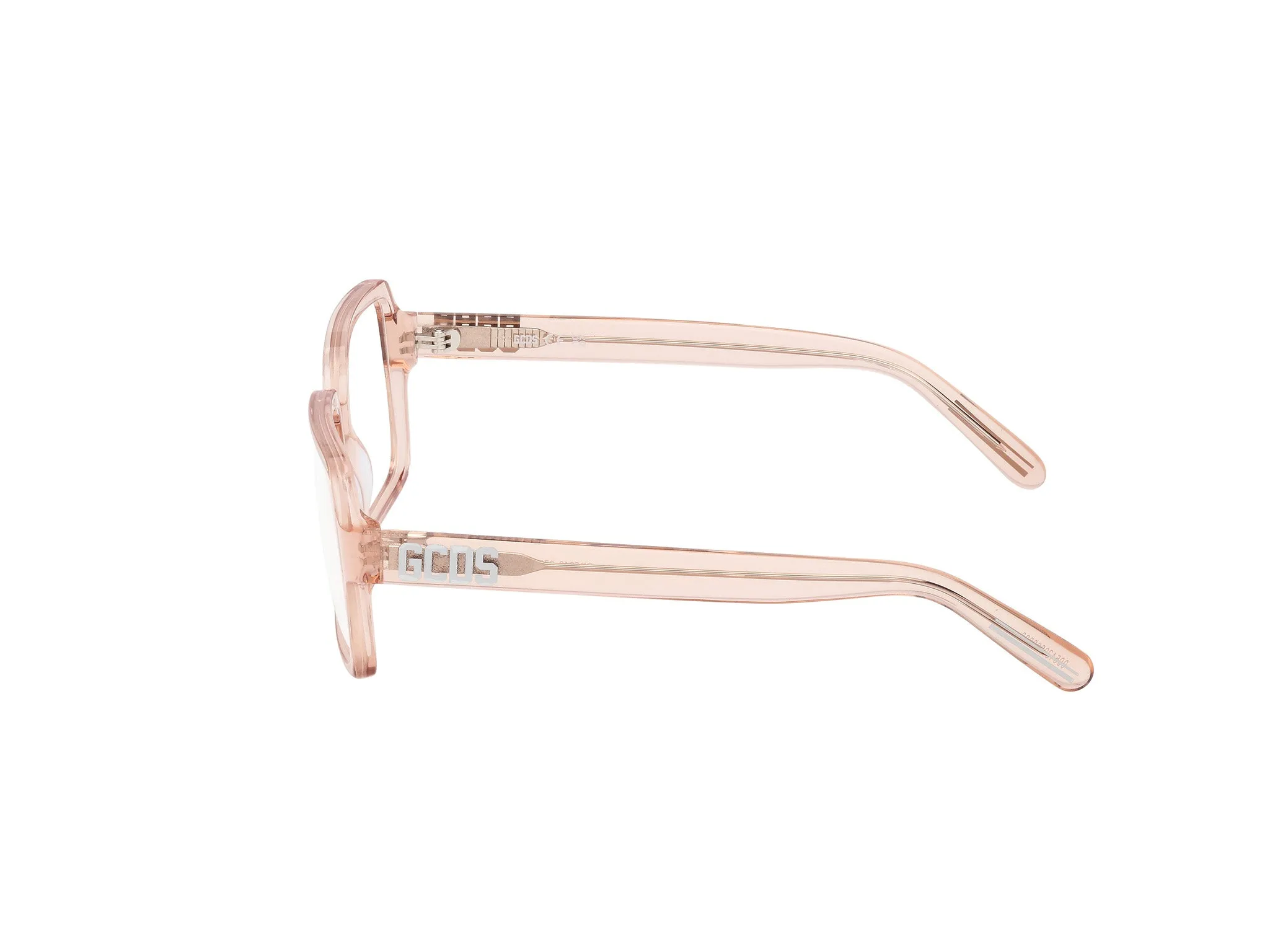 GCDS GD5040 072 Montature da vista Acetato Rosa Squadrata Normale - immagine 3