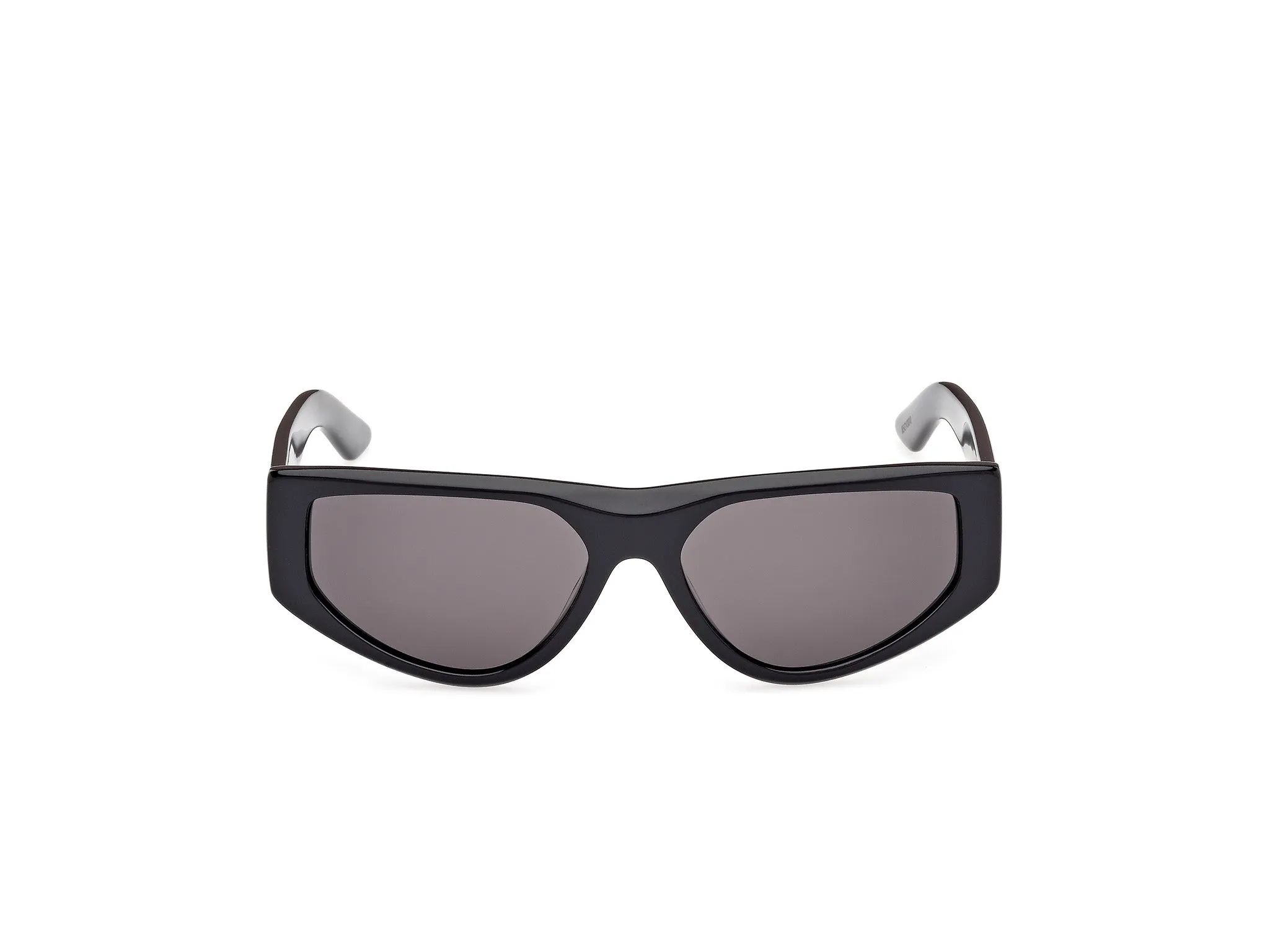 GCDS GD0055 01A Occhiali da sole Acetato Nero Fumo Geometrica Normale - immagine 2