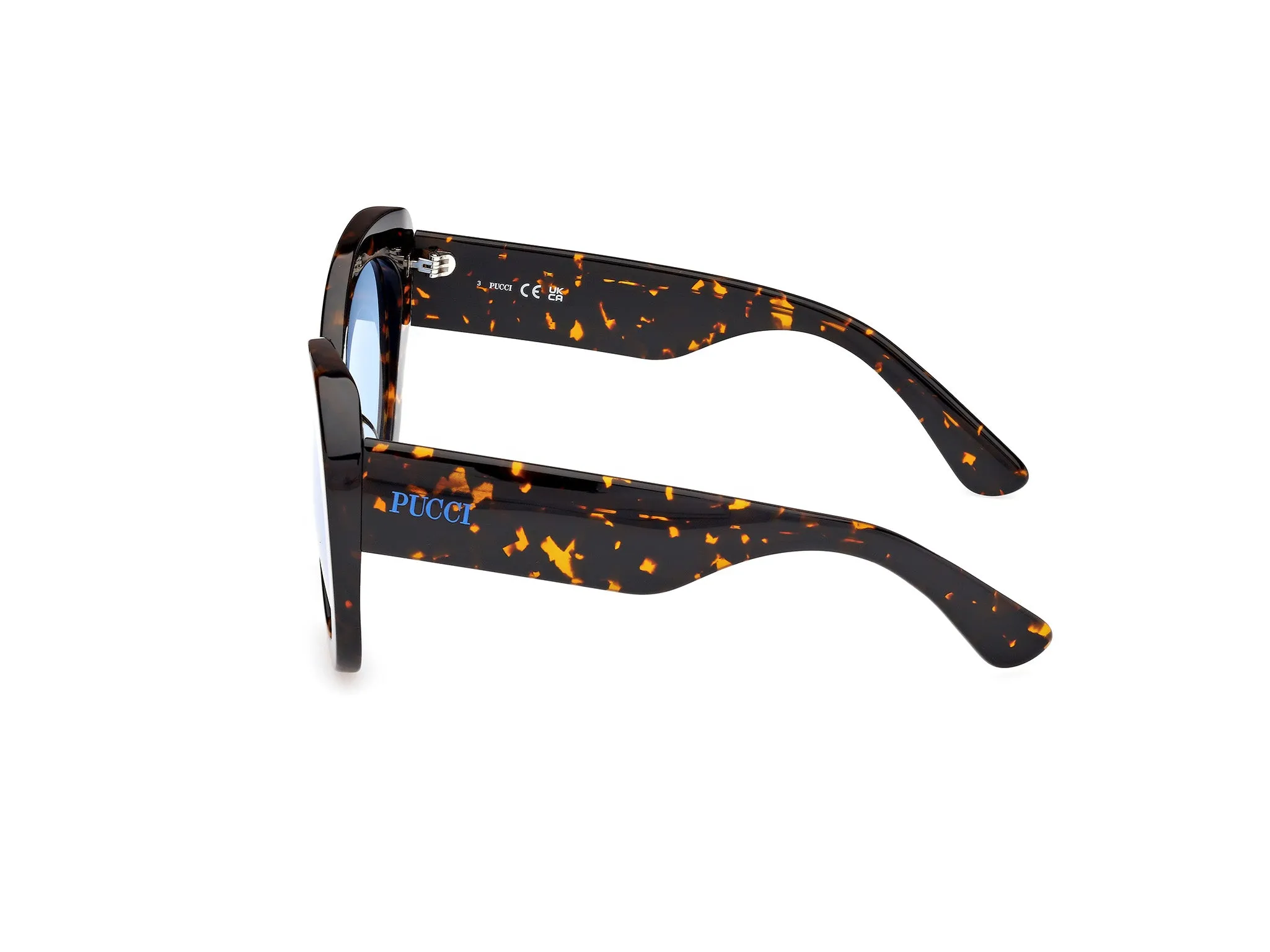 Emilio Pucci EP0232 52V Occhiali da sole Acetato Rotonda Normale - immagine 3