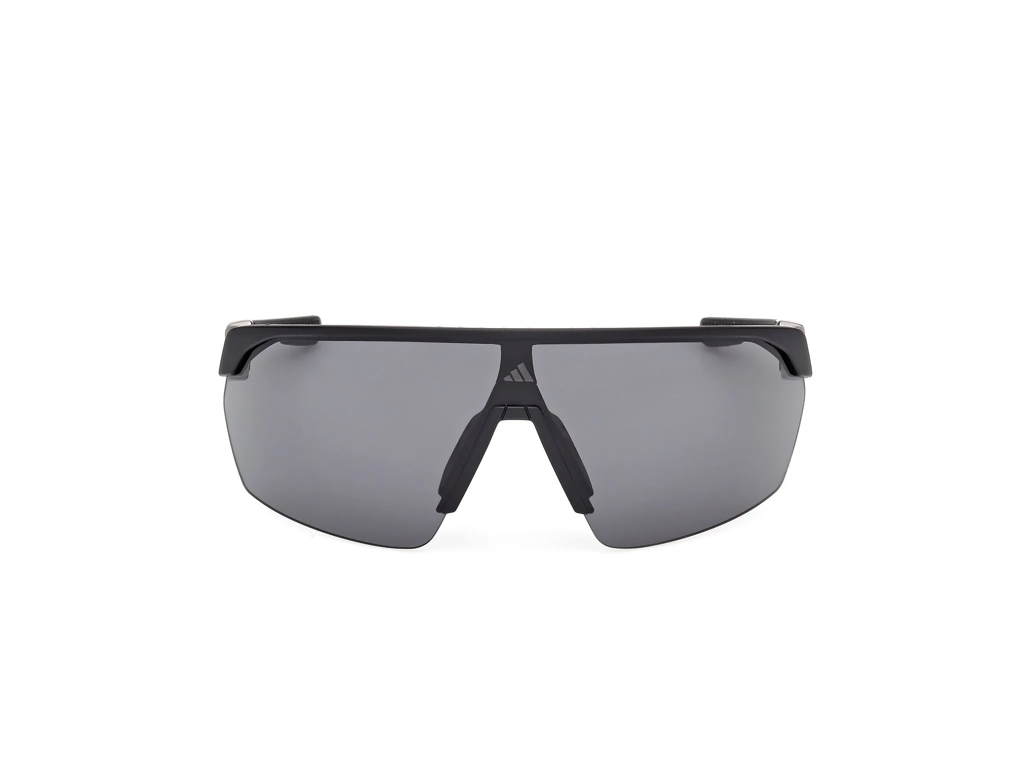 Adidas Sport SP0103 ANEMOS 02A Occhiali da sole Iniettato Nero Fumo Maschera Normale - immagine 2