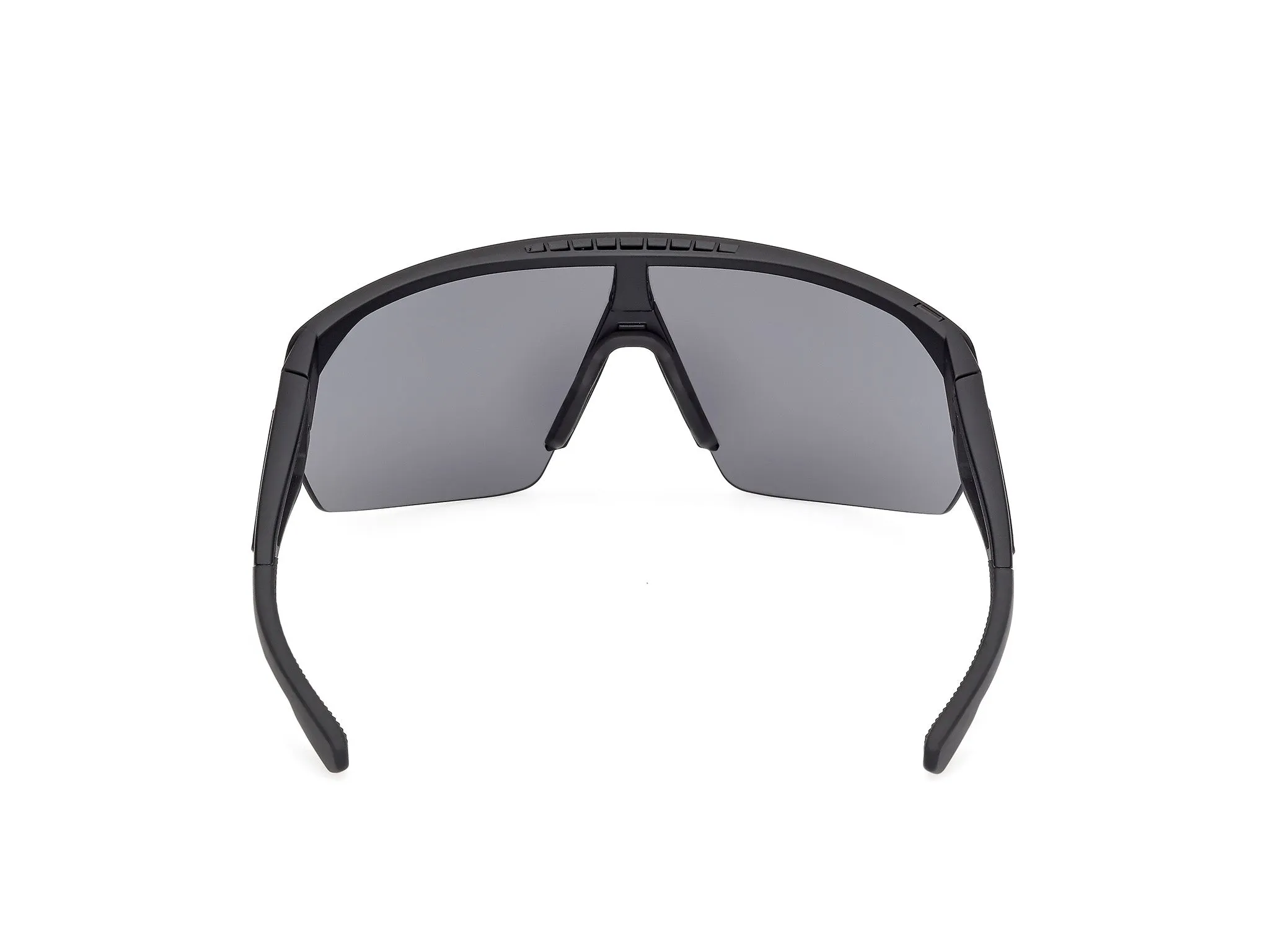 Adidas Sport SP0103 ANEMOS 02A Occhiali da sole Iniettato Nero Fumo Maschera Normale - immagine 4
