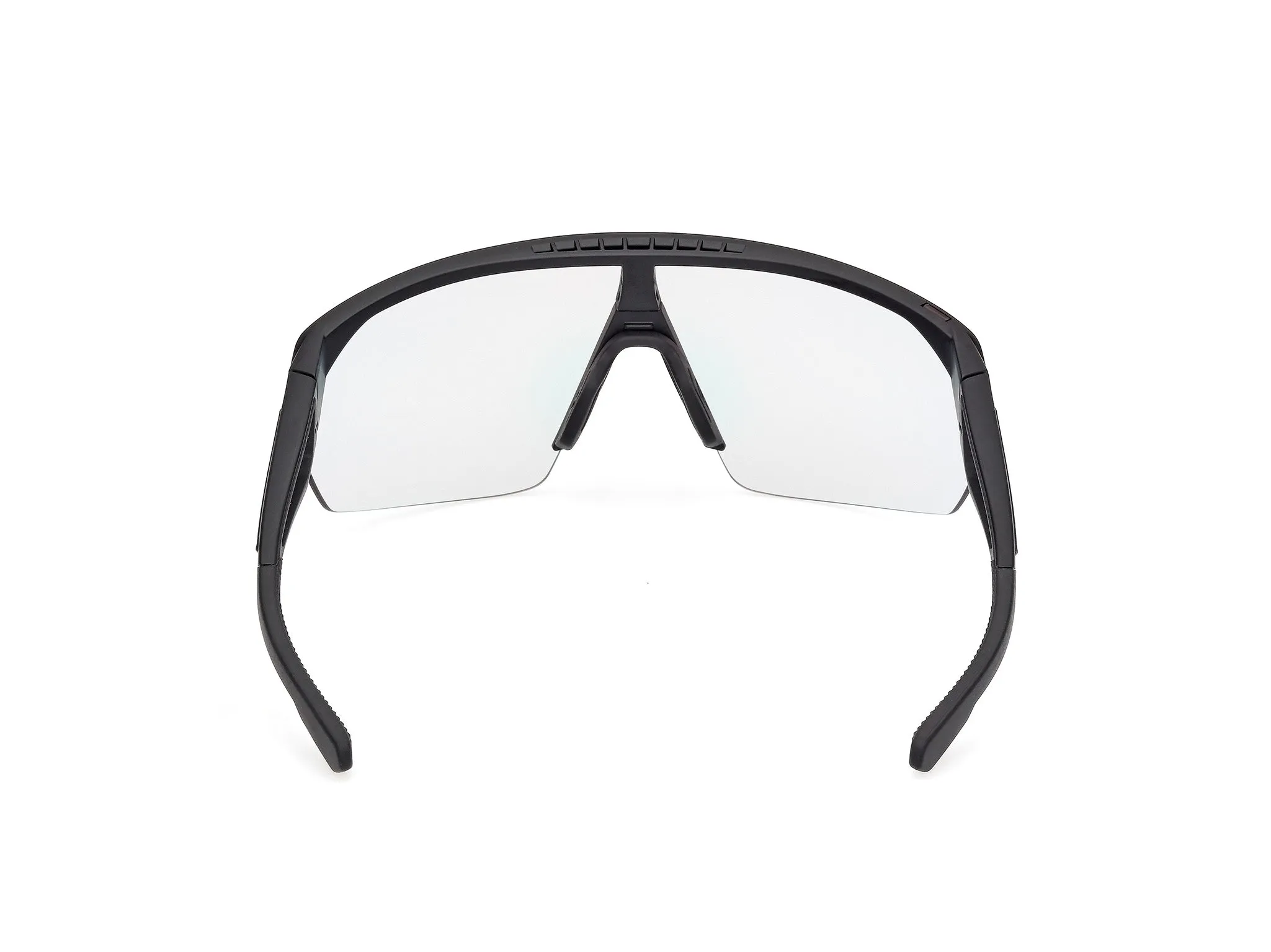 Adidas Sport SP0103 ANEMOS 02L Occhiali da sole Iniettato Nero Trasparente Maschera Fotocromatiche - immagine 4