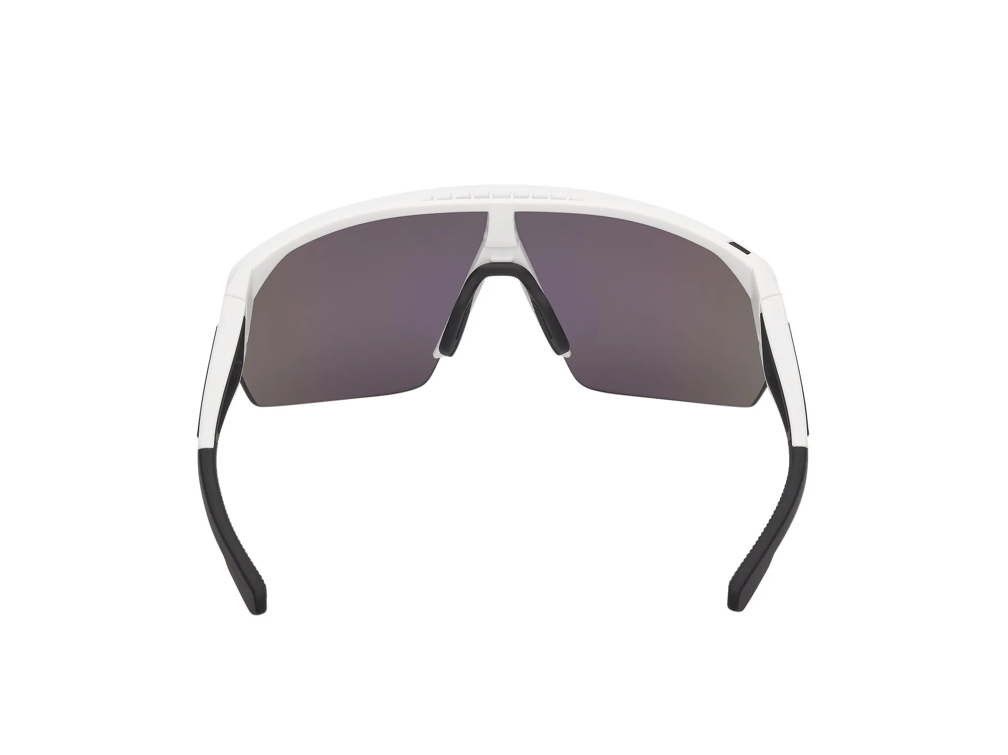 Adidas Sport SP0103 ANEMOS 21Q Occhiali da sole Iniettato Bianco Verde Maschera Normale - immagine 4