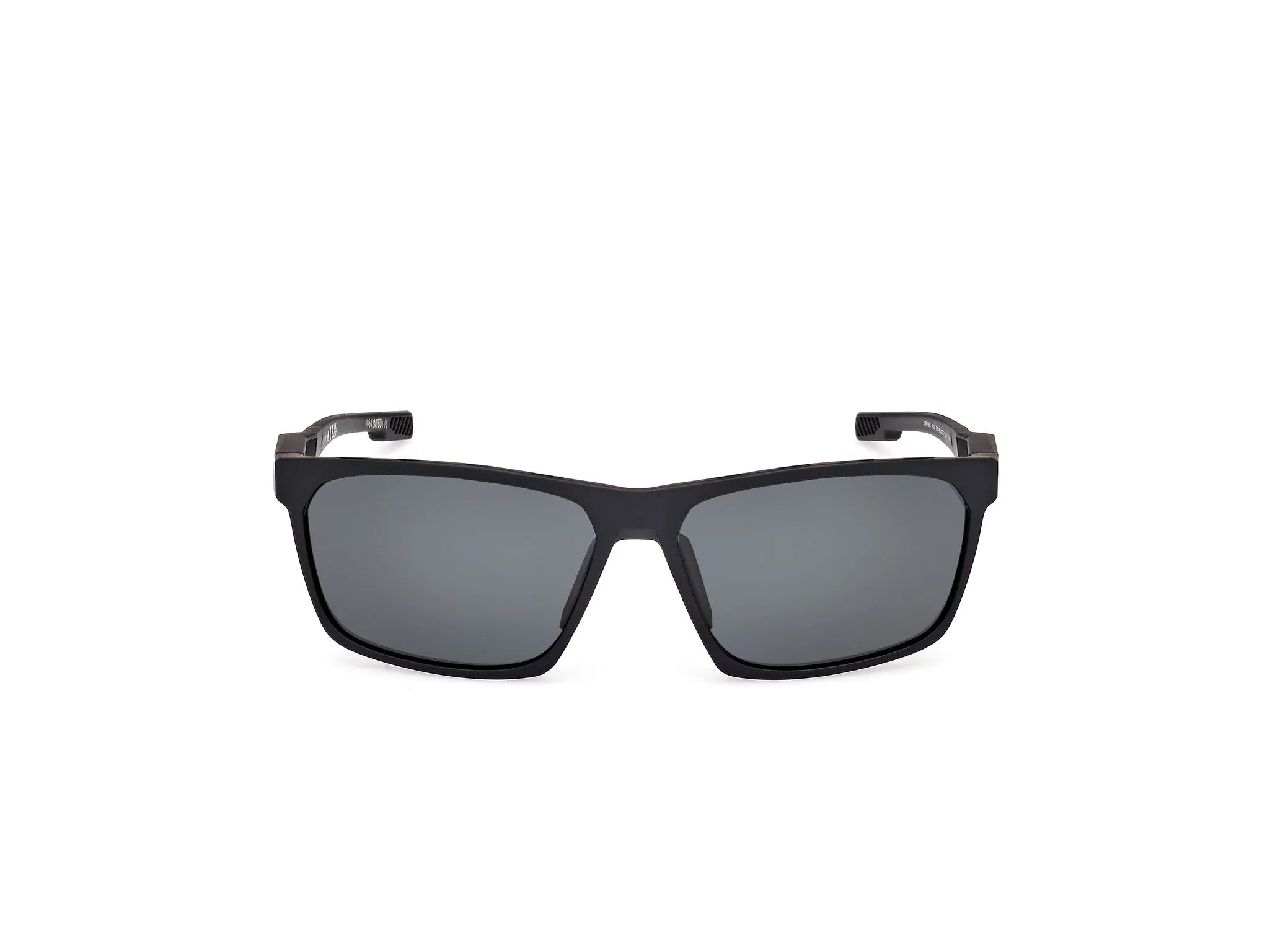 Adidas Sport SP0101 02D Occhiali da sole Iniettato Nero Fumo Squadrata Polarizzata - immagine 2
