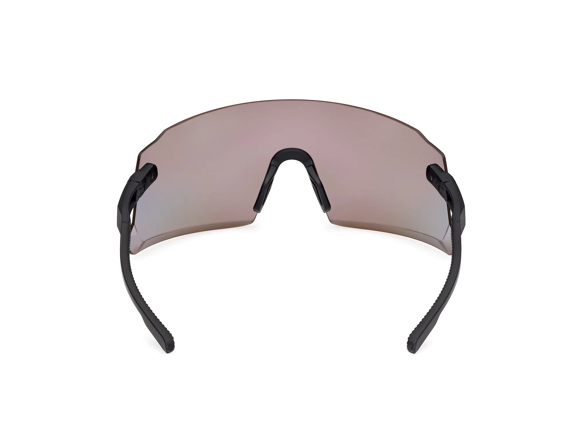 Adidas Sport SP0100 DUNAMIS PRO 02L Occhiali da sole Iniettato Nero Trasparente Maschera Normale - immagine 4