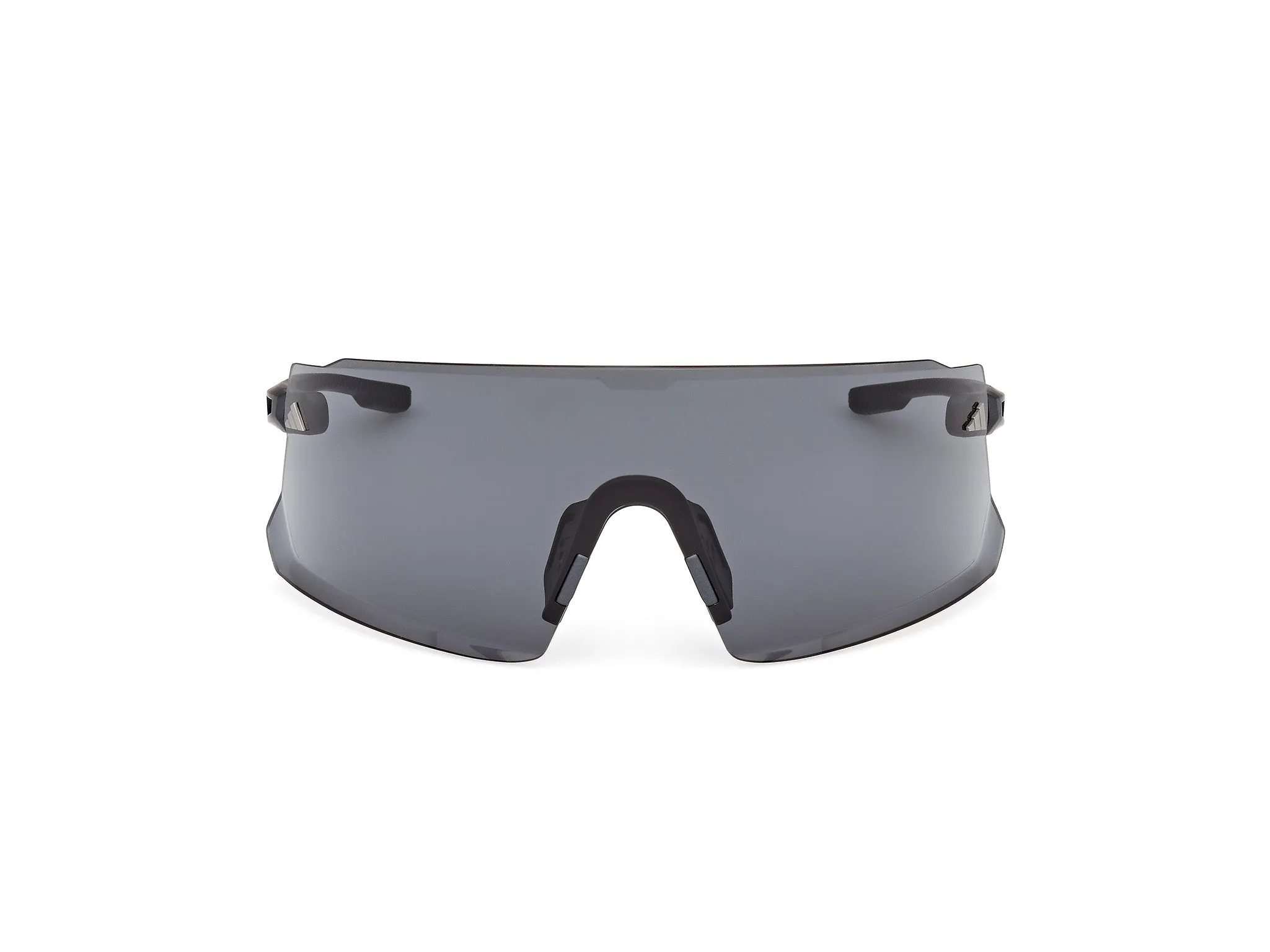 Adidas Sport SP0100 DUNAMIS PRO 02A Occhiali da sole Iniettato Nero Fumo Maschera Normale - immagine 2