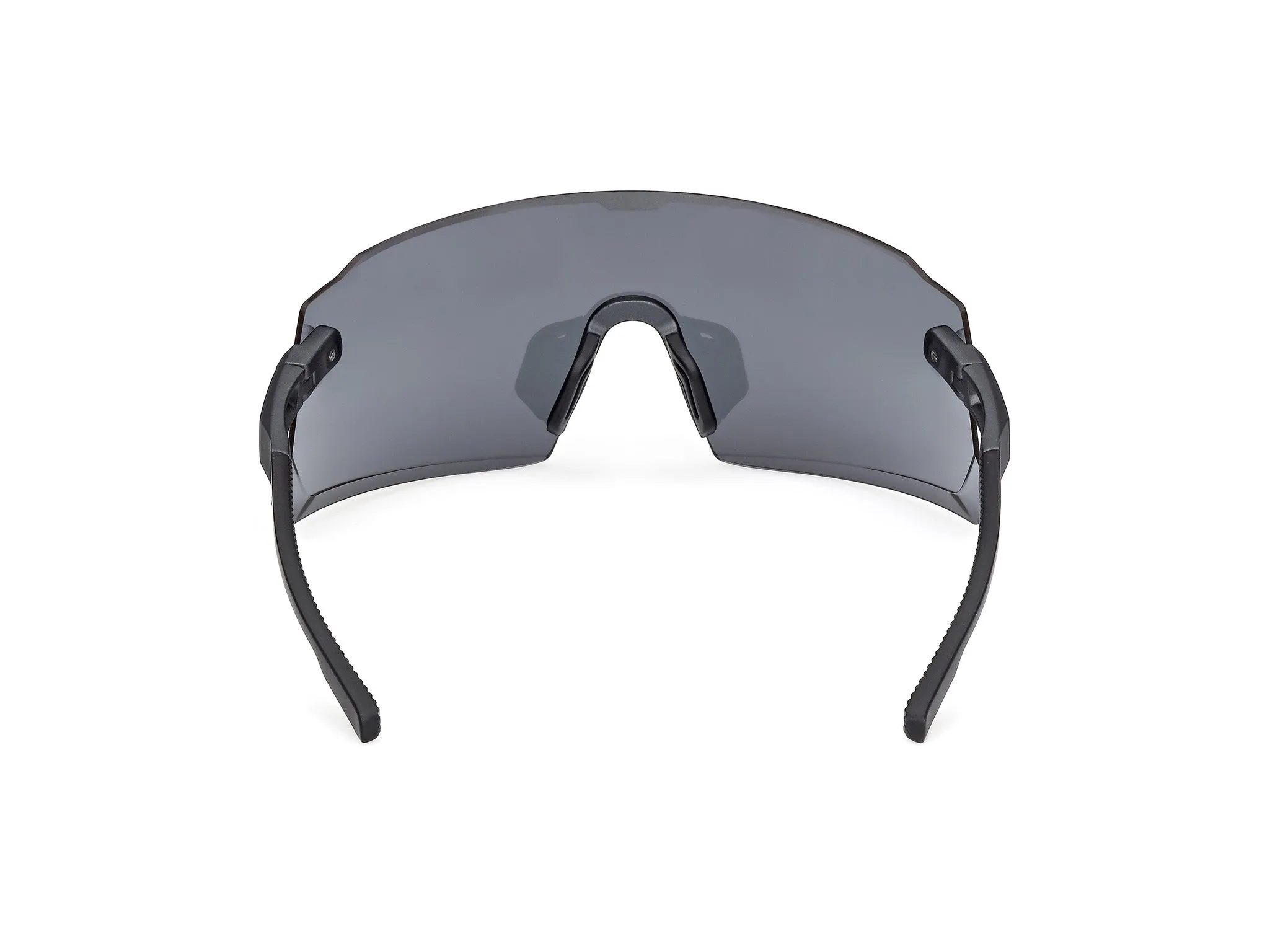 Adidas Sport SP0100 DUNAMIS PRO 02A Occhiali da sole Iniettato Nero Fumo Maschera Normale - immagine 4