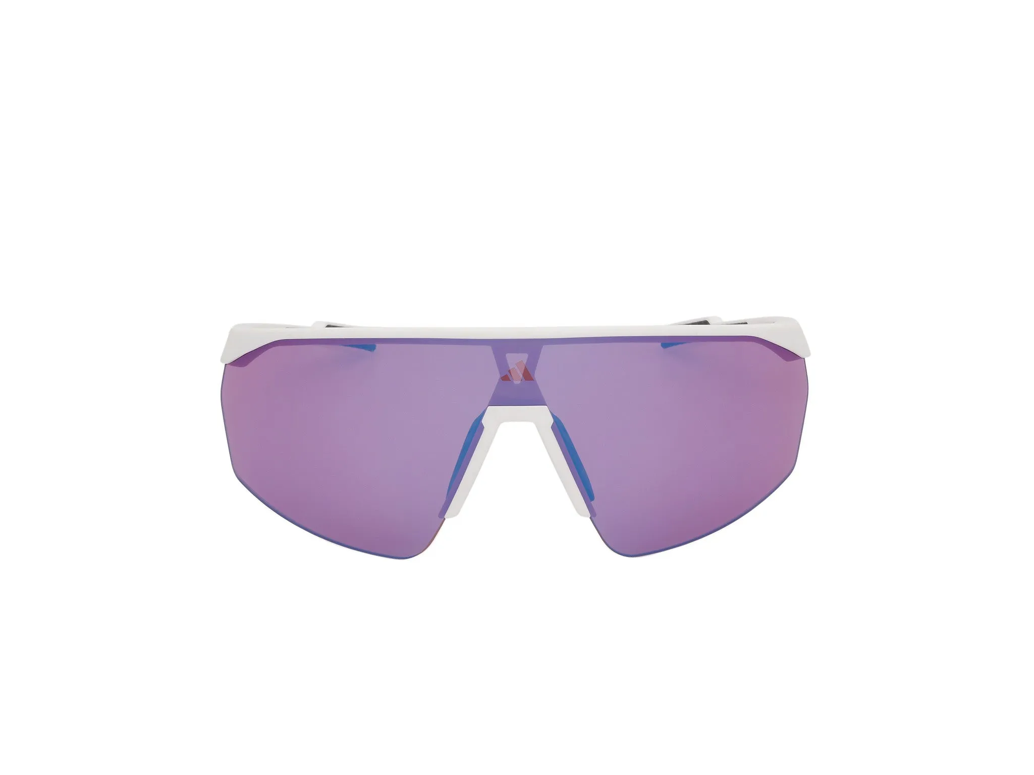 Adidas Sport SP0075 ANEMOS OG 21Z Occhiali da sole Iniettato Bianco Viola Maschera Normale - immagine 2
