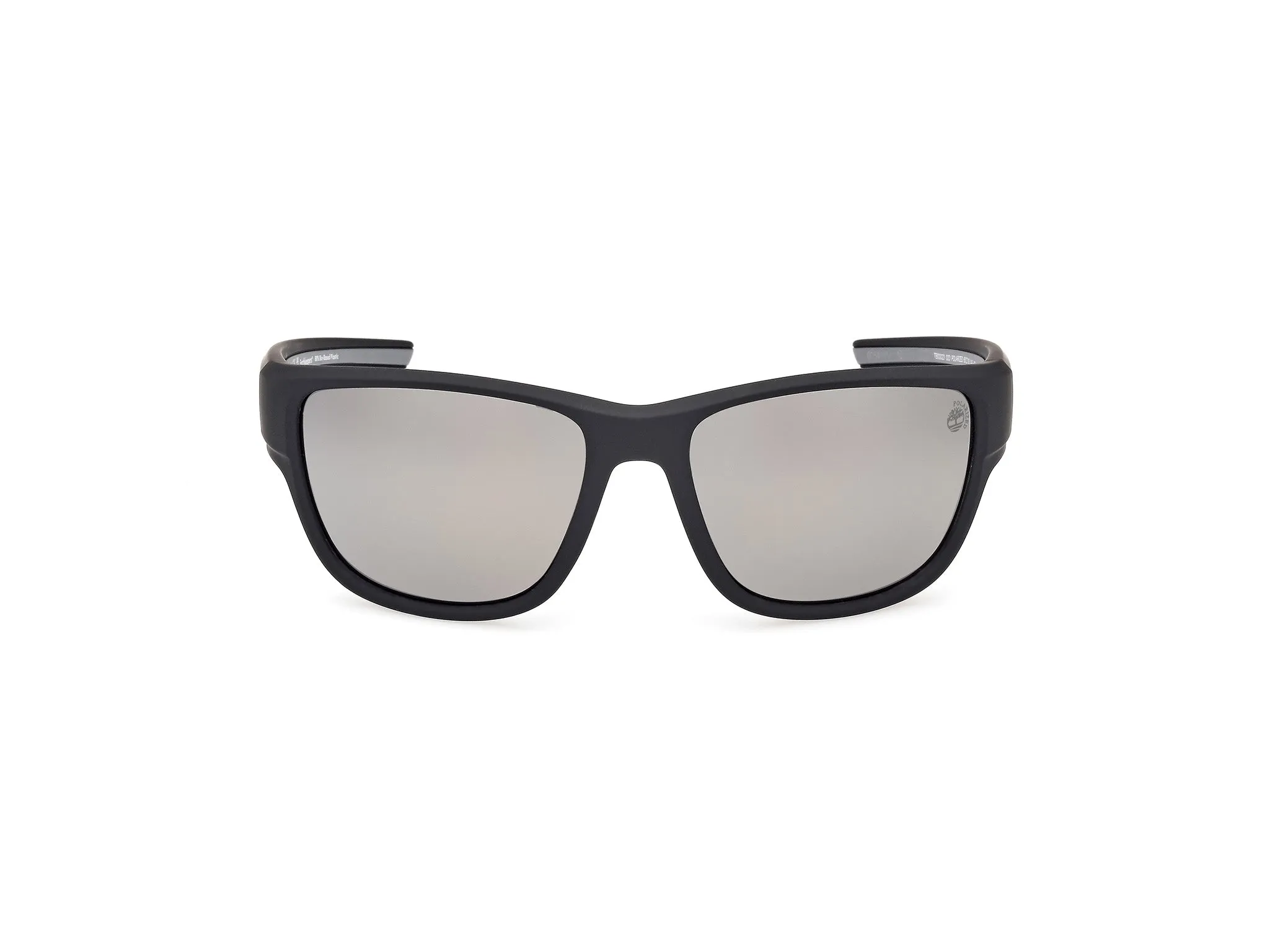 Timberland TB00023 02D Occhiali da sole Iniettato Nero Fumo Squadrata Polarizzata - immagine 2