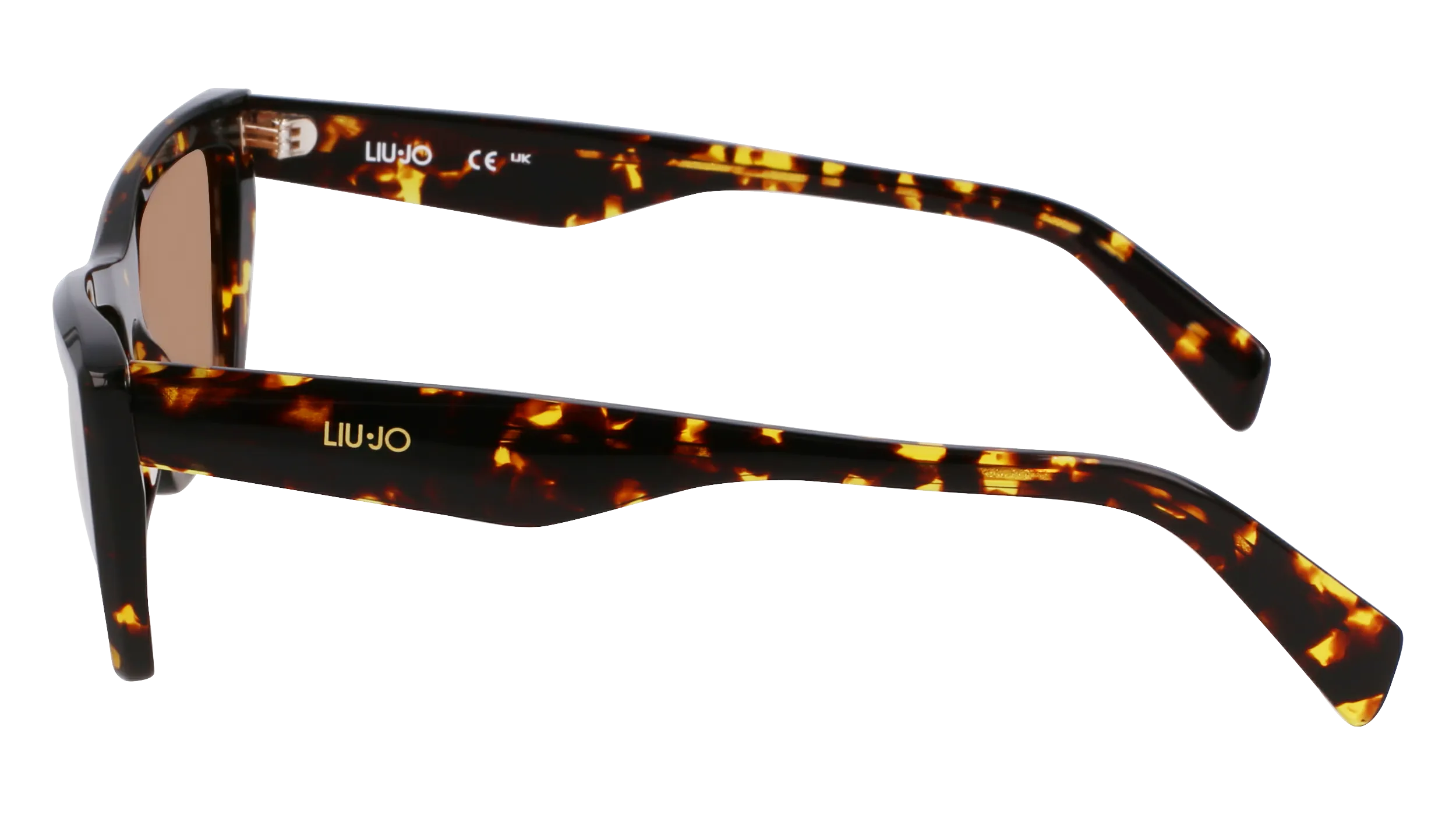 Liu Jo LJ802S 244 Occhiali da sole Acetato Havana Marrone Squadrata Normale - immagine 3