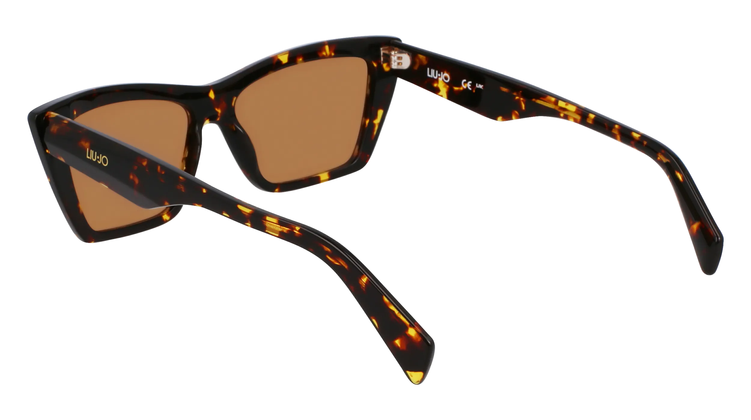 Liu Jo LJ802S 244 Occhiali da sole Acetato Havana Marrone Squadrata Normale - immagine 4