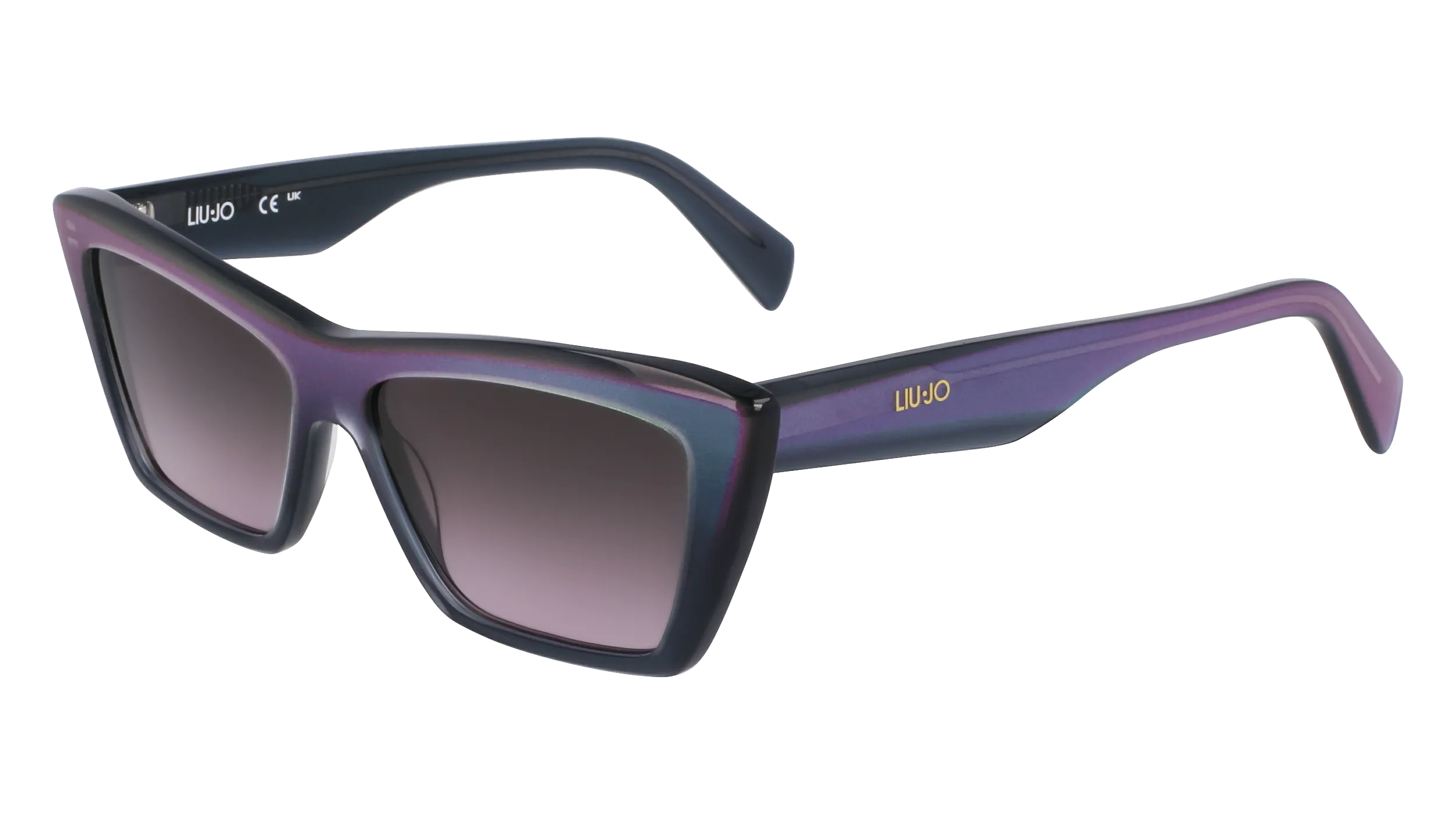 Liu Jo LJ802S 314 Occhiali da sole Acetato Verde Verde Squadrata Normale - immagine 1
