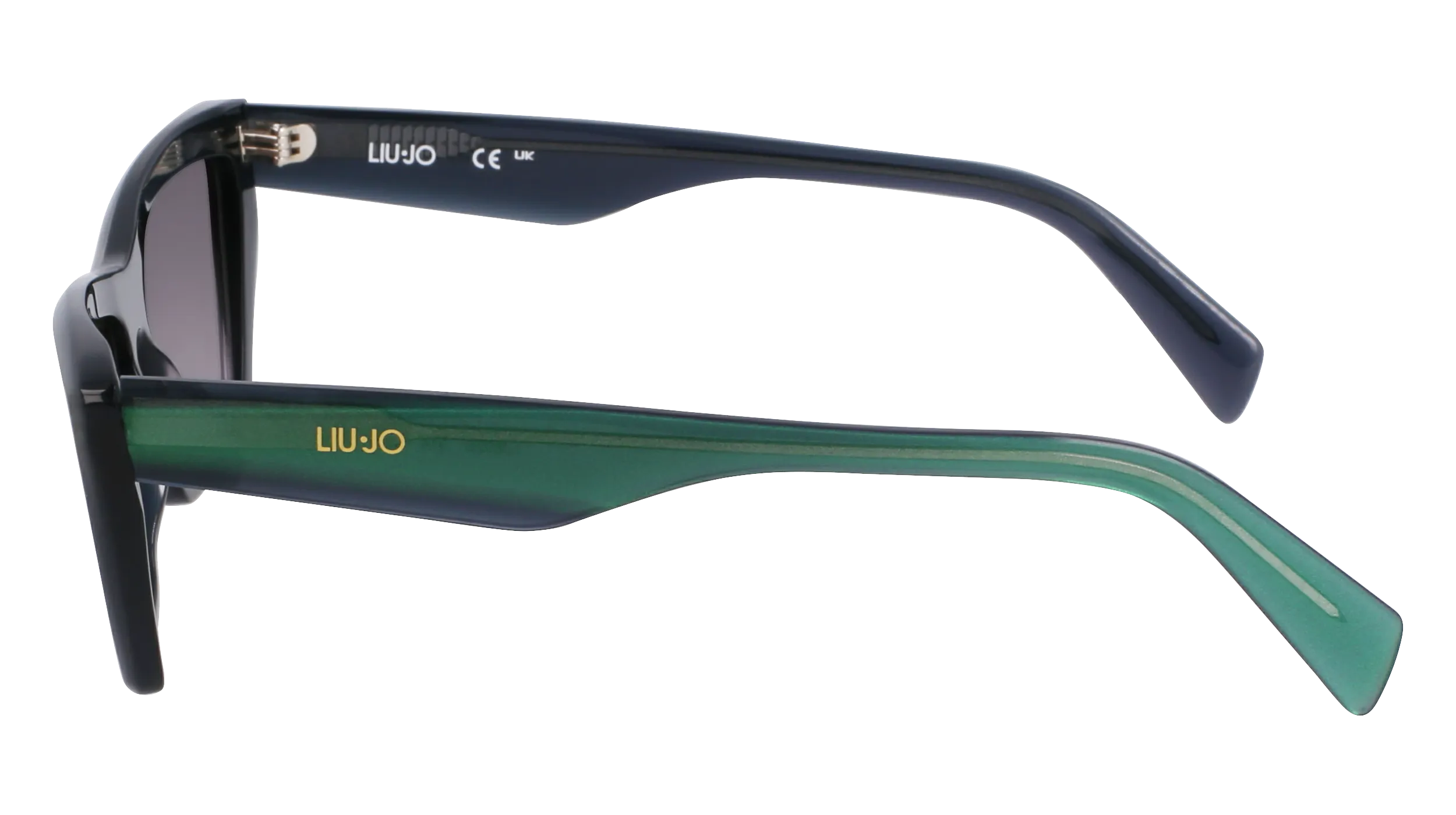 Liu Jo LJ802S 314 Occhiali da sole Acetato Verde Verde Squadrata Normale - immagine 3