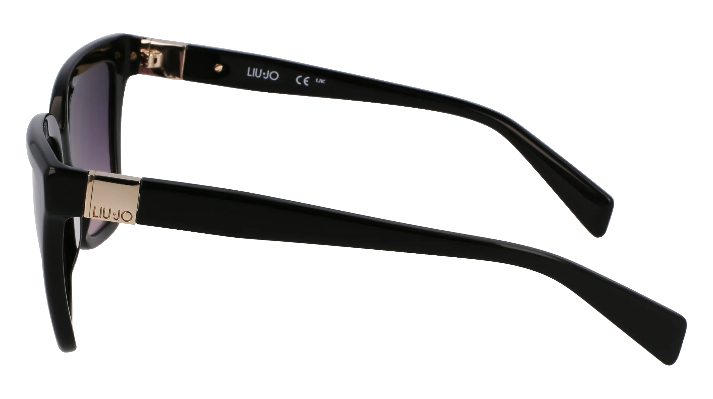 Liu Jo LJ803S 001 Occhiali da sole Acetato Nero Squadrata Normale - immagine 3