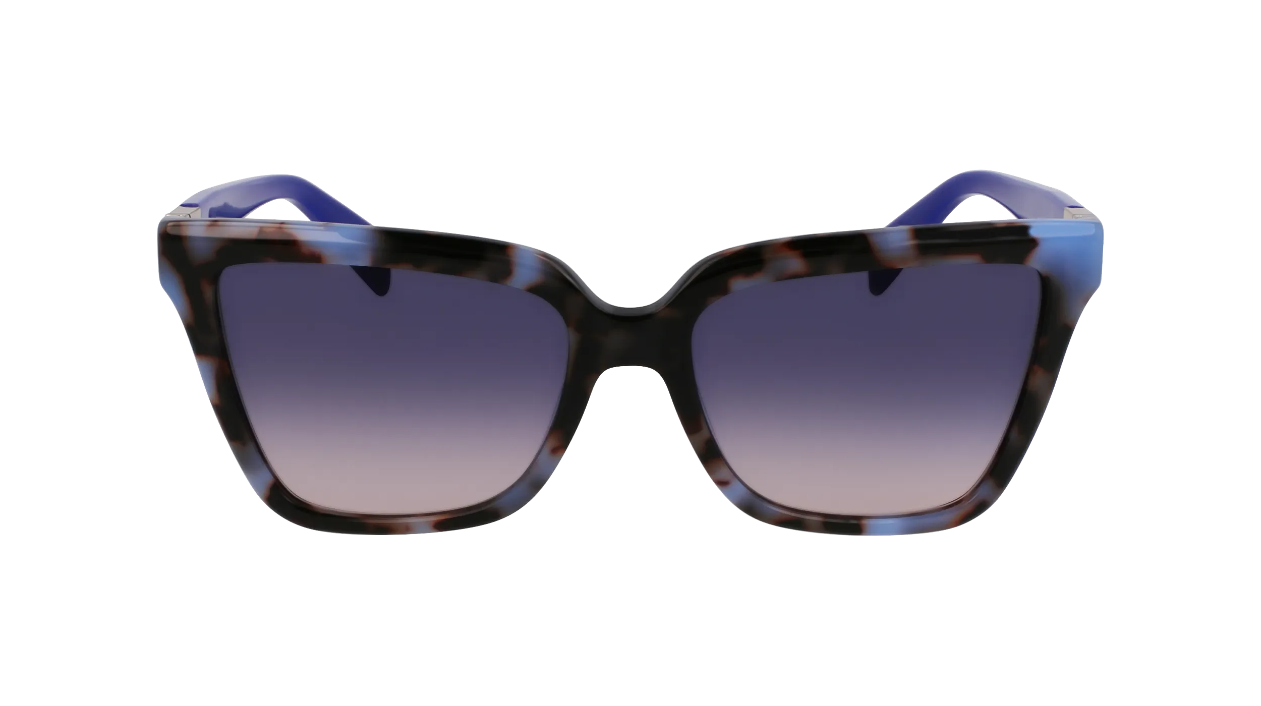 Liu Jo LJ803S 430 Occhiali da sole Acetato Blu Squadrata Normale - immagine 2