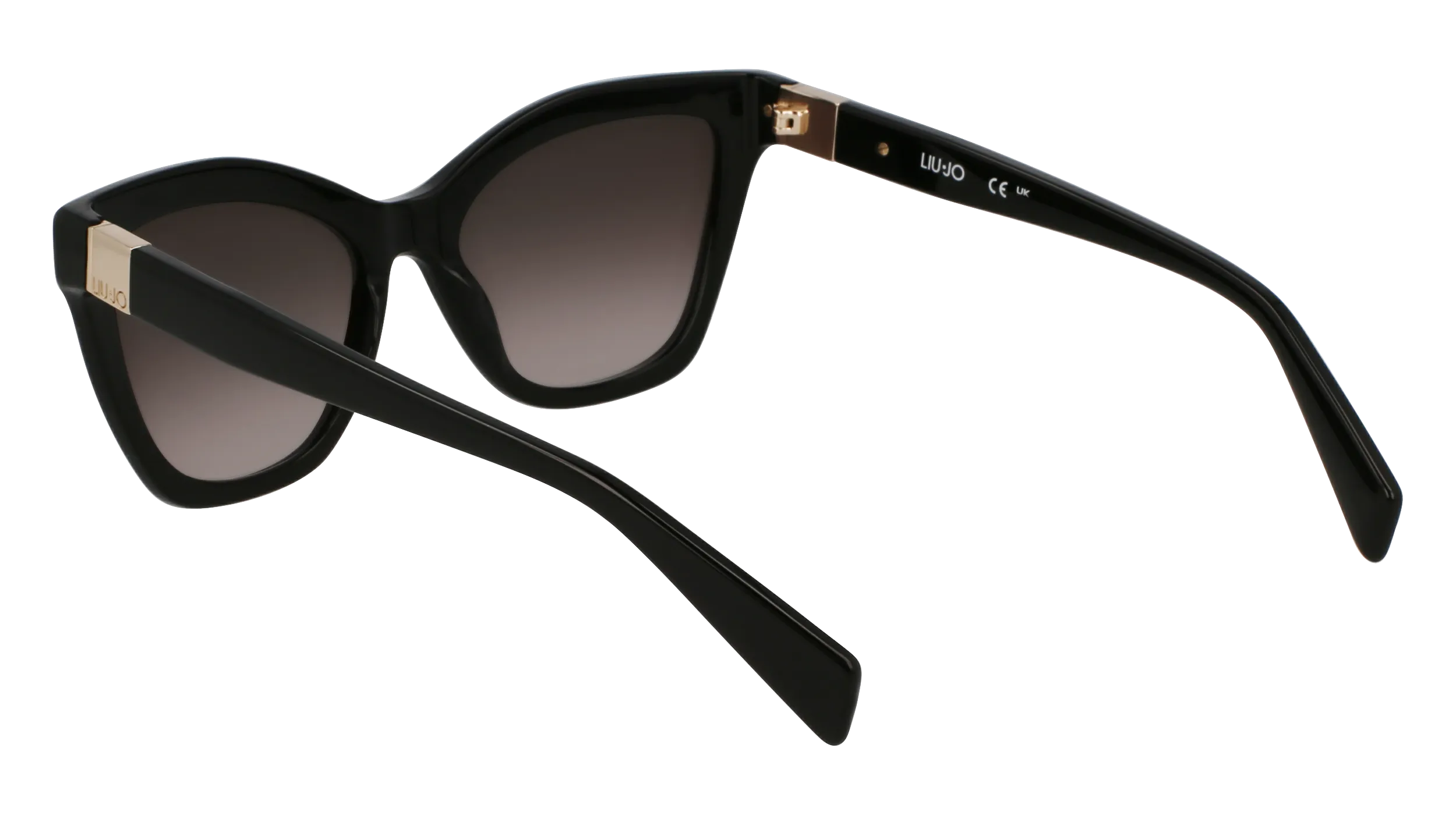 Liu Jo LJ804S 001 Occhiali da sole Acetato Nero Squadrata Normale - immagine 4