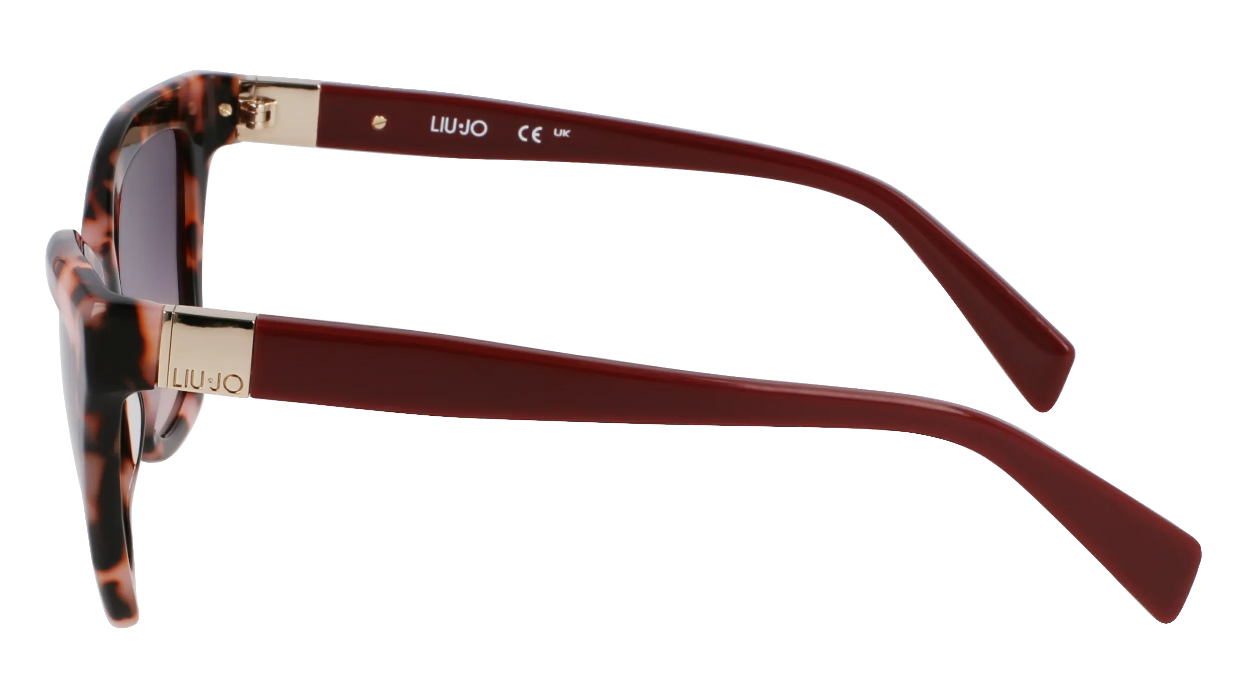 Liu Jo LJ804S 658 Occhiali da sole Acetato Rosa Squadrata Normale - immagine 3