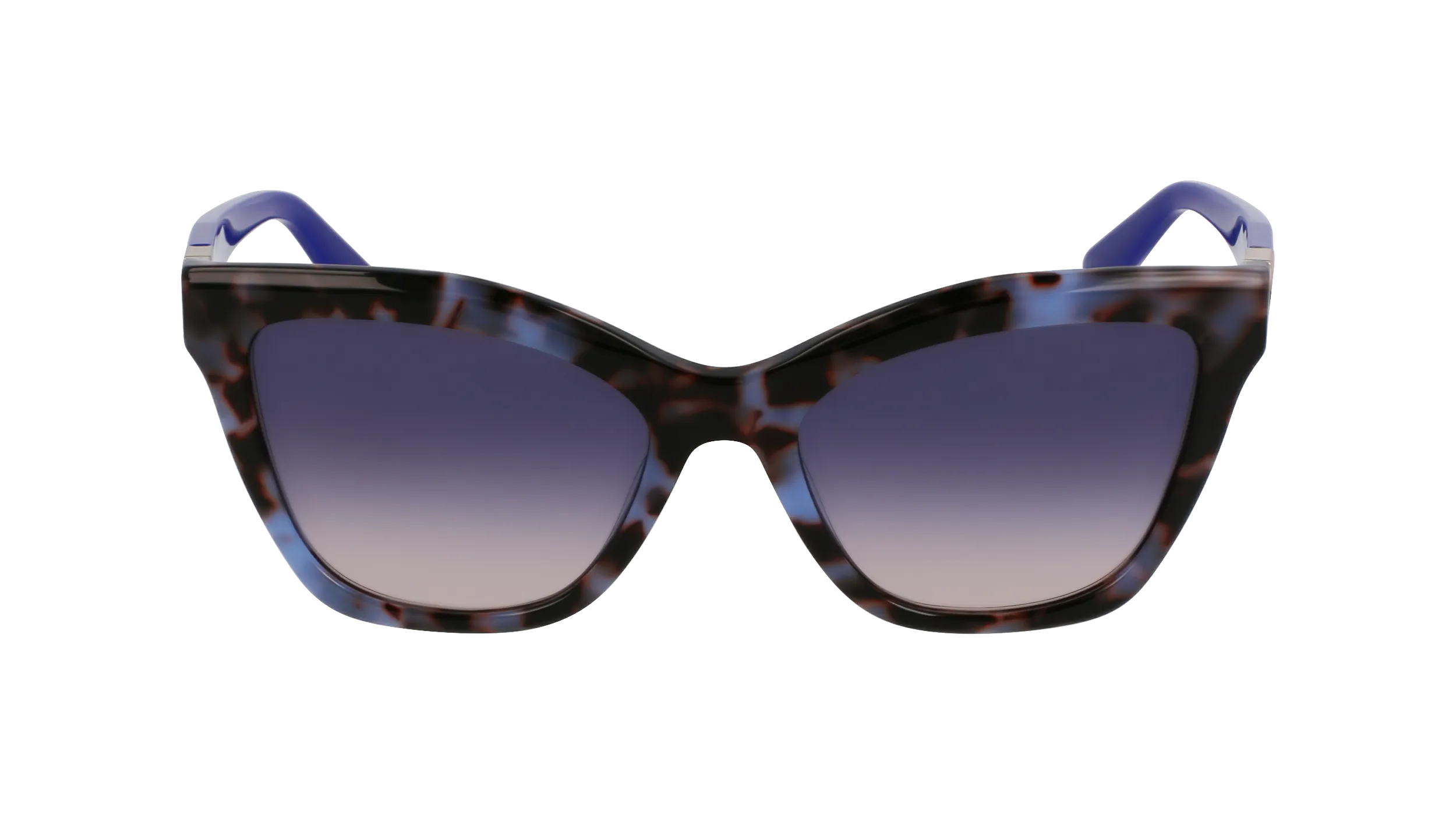 Liu Jo LJ804S 430 Occhiali da sole Acetato Blu Squadrata Normale - immagine 2
