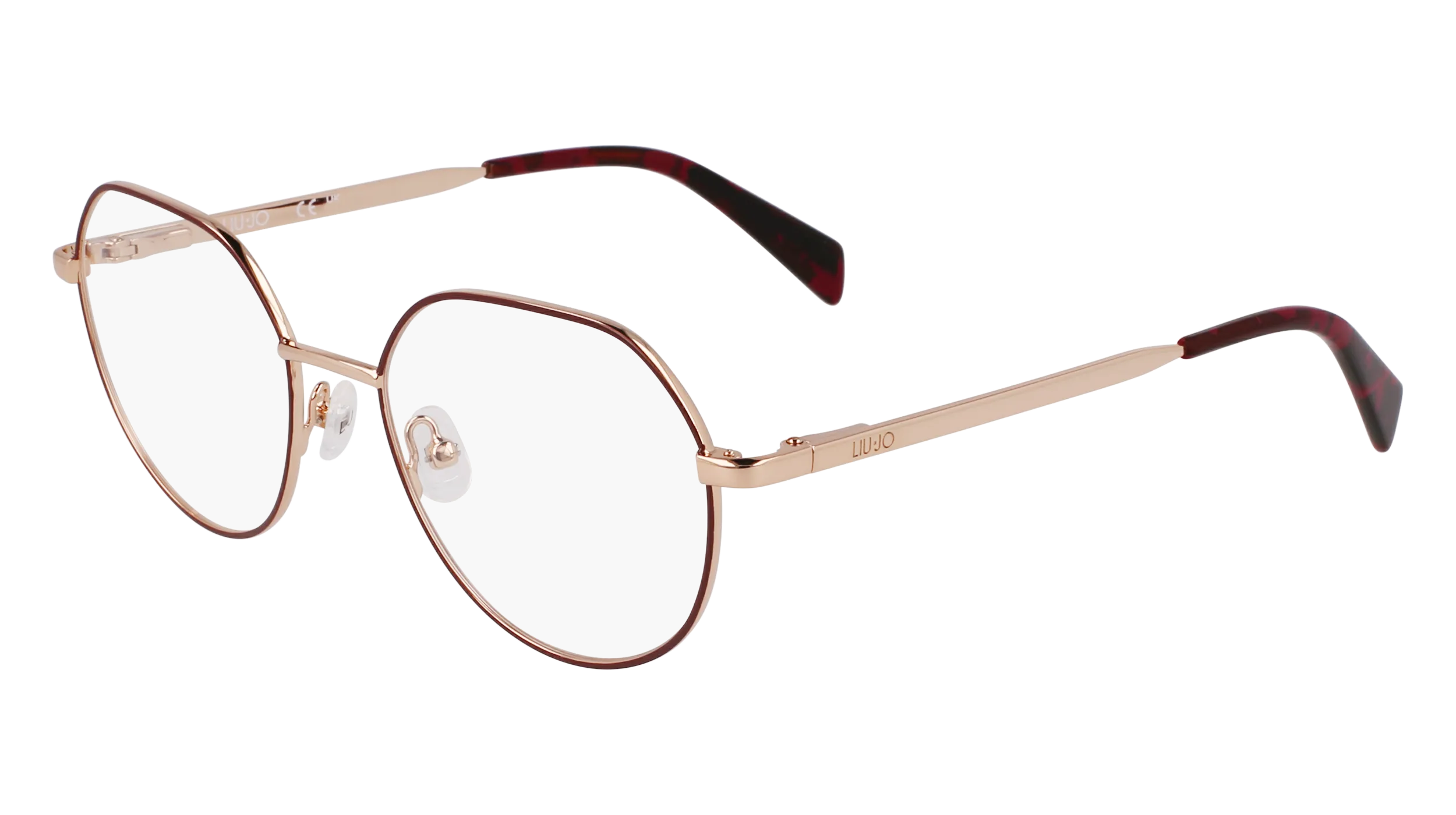 Liu Jo LJ2175 770 Montature da vista Metallo Oro Geometrica Normale - immagine 1