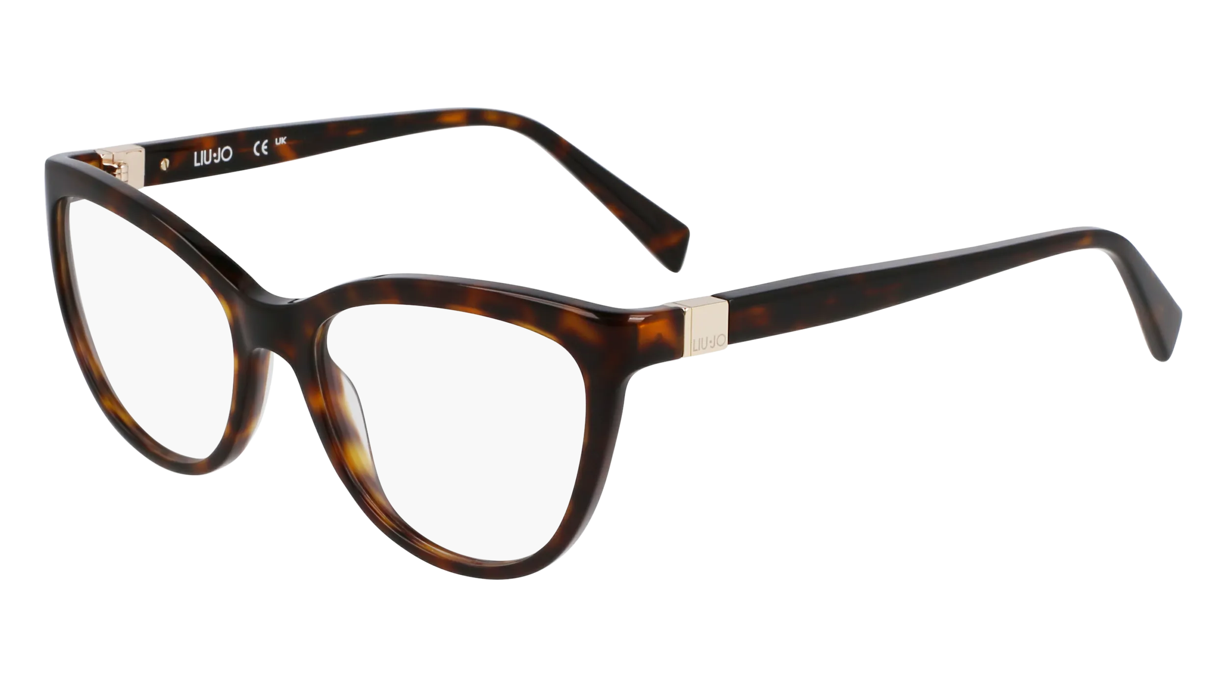 Liu Jo LJ2812 240 Montature da vista Acetato Havana Cat Eye Normale - immagine 1