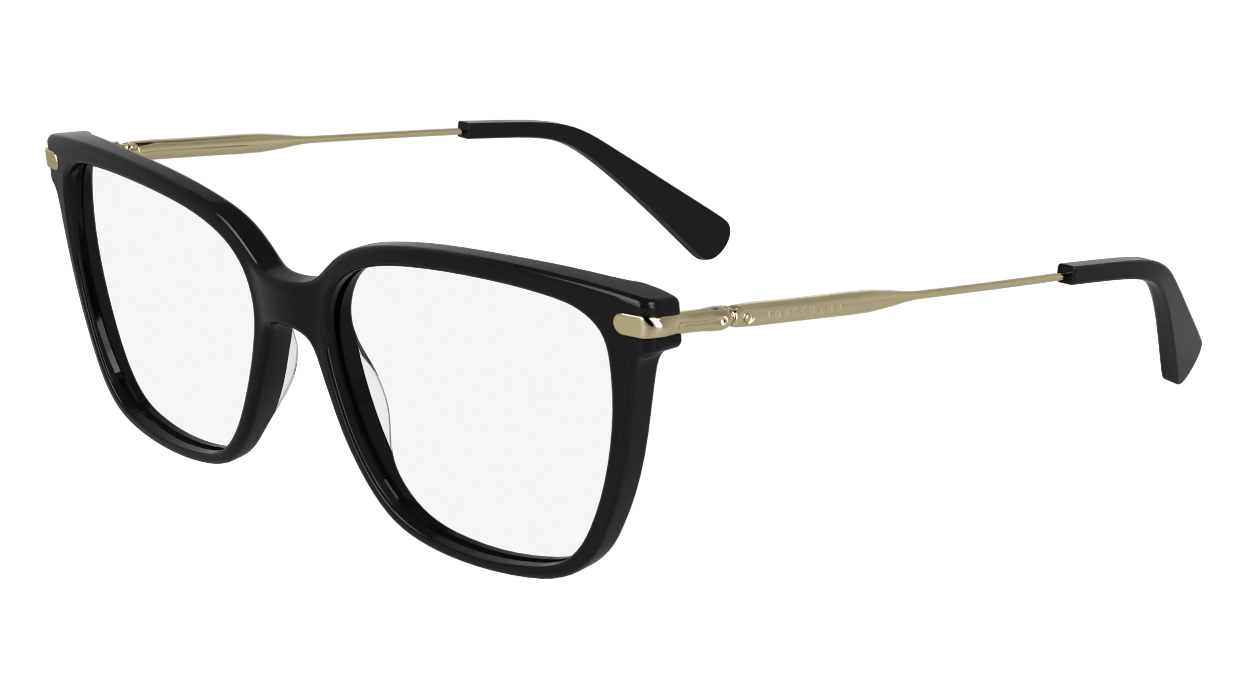 LONGCHAMP LO2751 001 Montature da vista Acetato Nero Squadrata Normale - immagine 1
