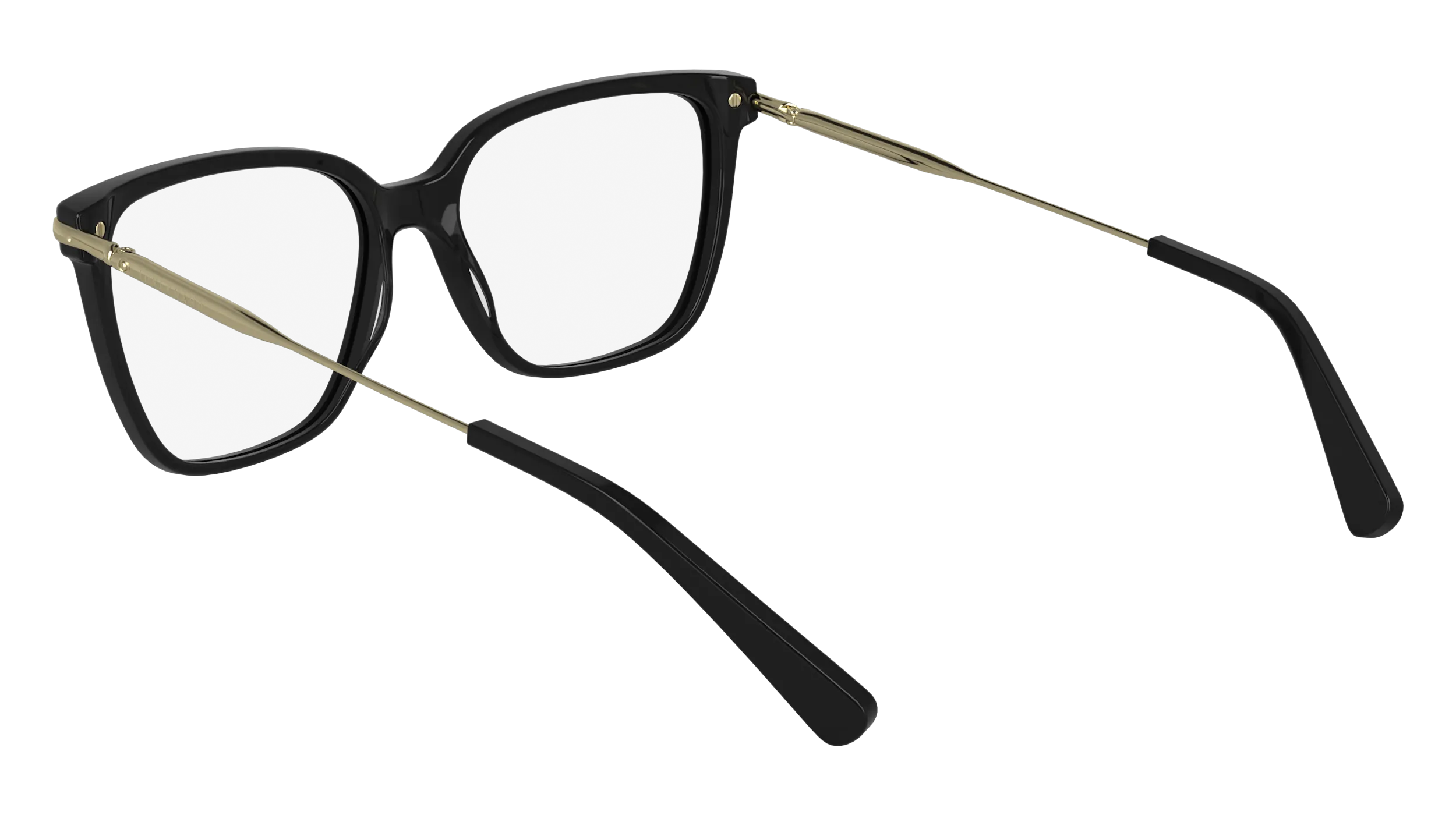 LONGCHAMP LO2751 001 Montature da vista Acetato Nero Squadrata Normale - immagine 4