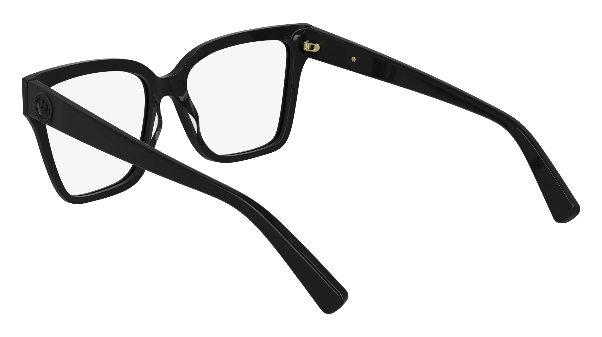LONGCHAMP LO2754 001 Montature da vista Acetato Nero Squadrata Normale - immagine 4