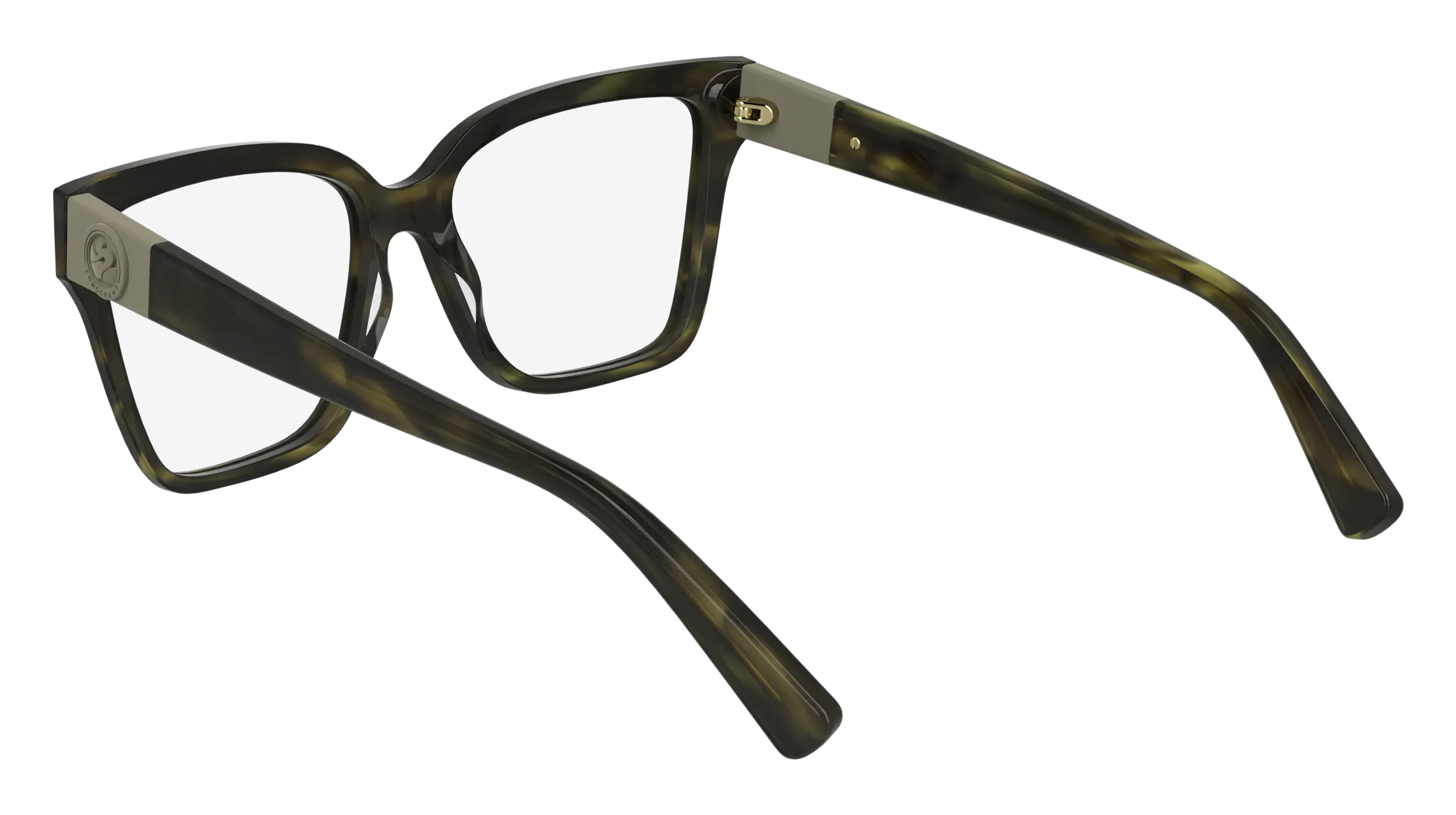 LONGCHAMP LO2754 308 Montature da vista Acetato Verde Squadrata Normale - immagine 4