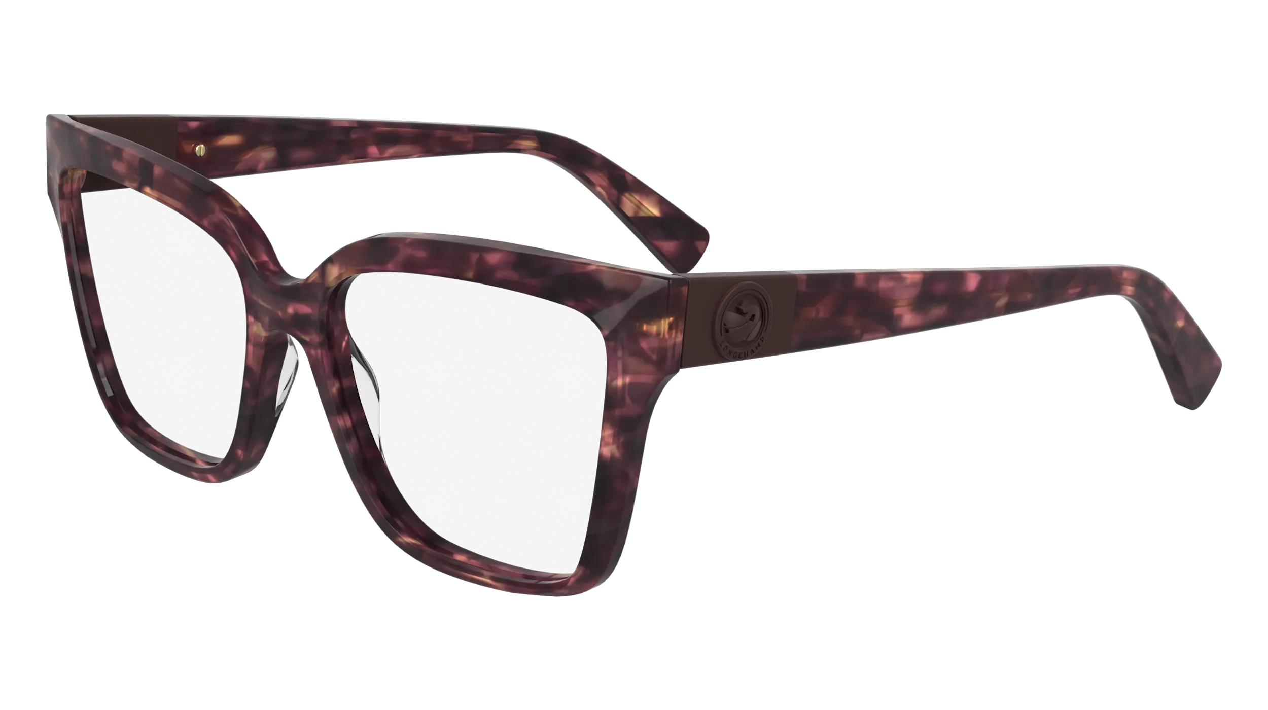 LONGCHAMP LO2754 606 Montature da vista Acetato Rosso Squadrata Normale - immagine 1