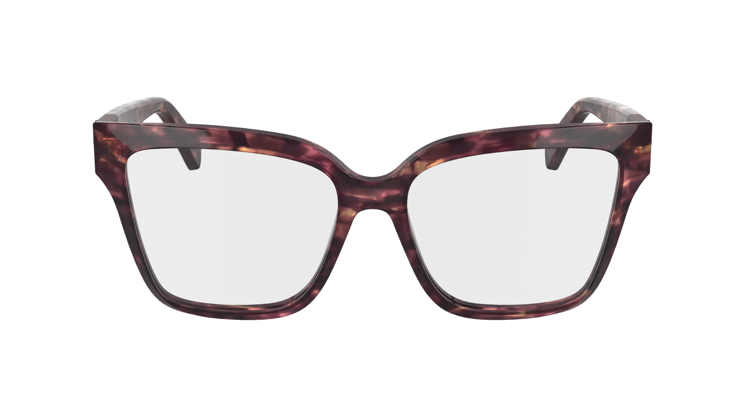 LONGCHAMP LO2754 606 Montature da vista Acetato Rosso Squadrata Normale - immagine 2