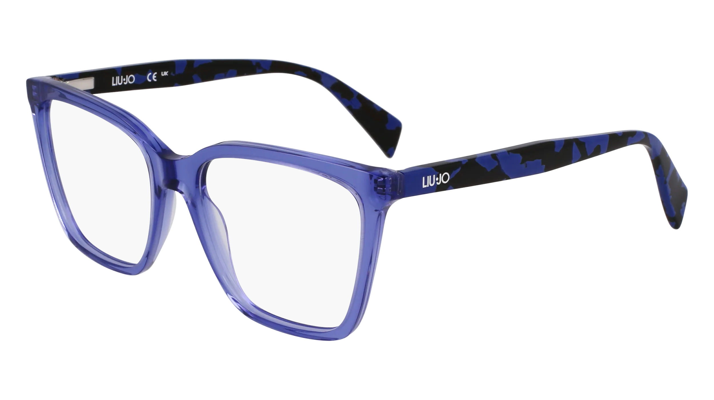 Liu Jo LJ2815 438 Montature da vista Acetato Blu Squadrata Normale - immagine 1