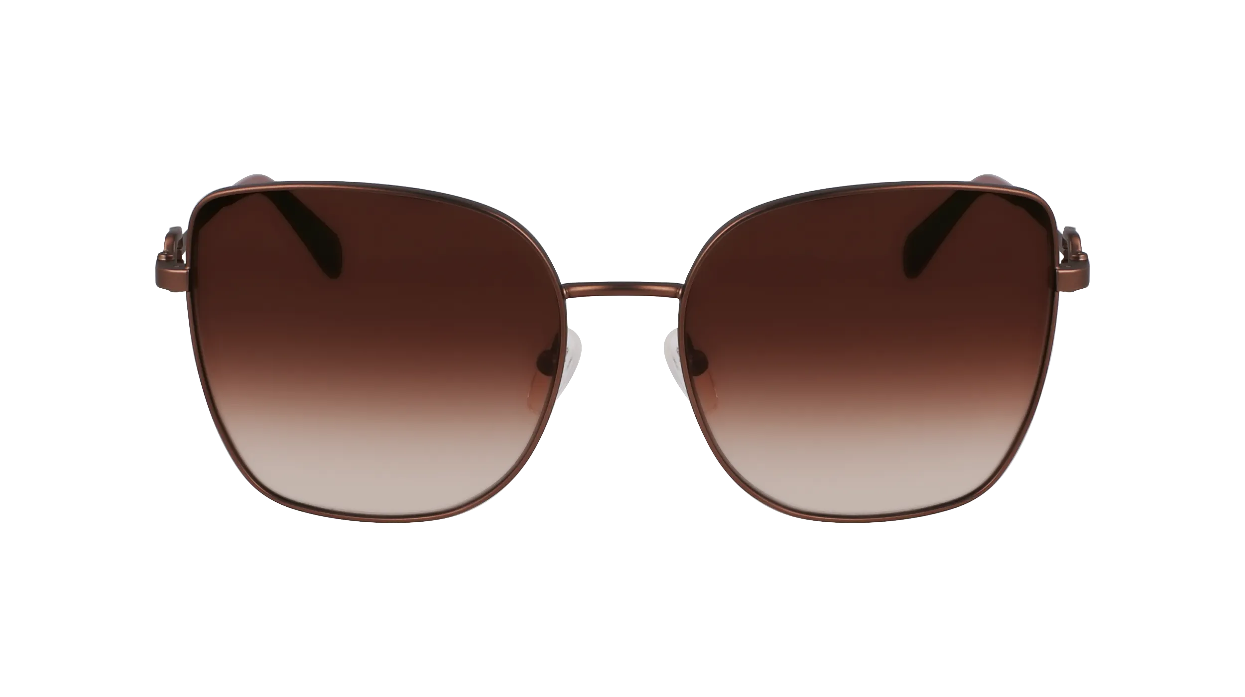 LONGCHAMP LO177S 206 Occhiali da sole Metallo Marrone Farfalla Normale - immagine 2