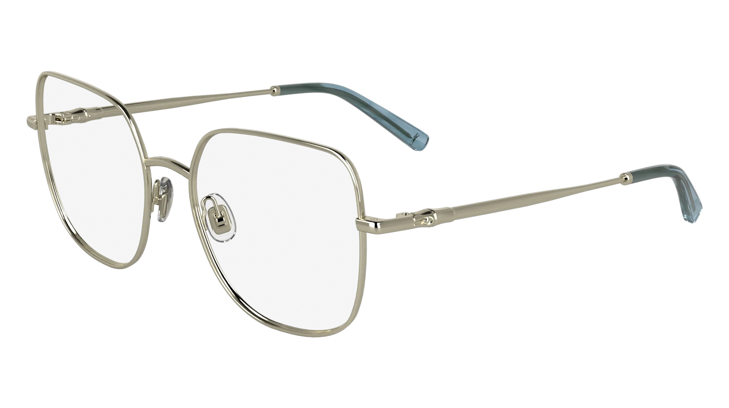 LONGCHAMP LO2167 715 Montature da vista Metallo Oro Farfalla Normale - immagine 1