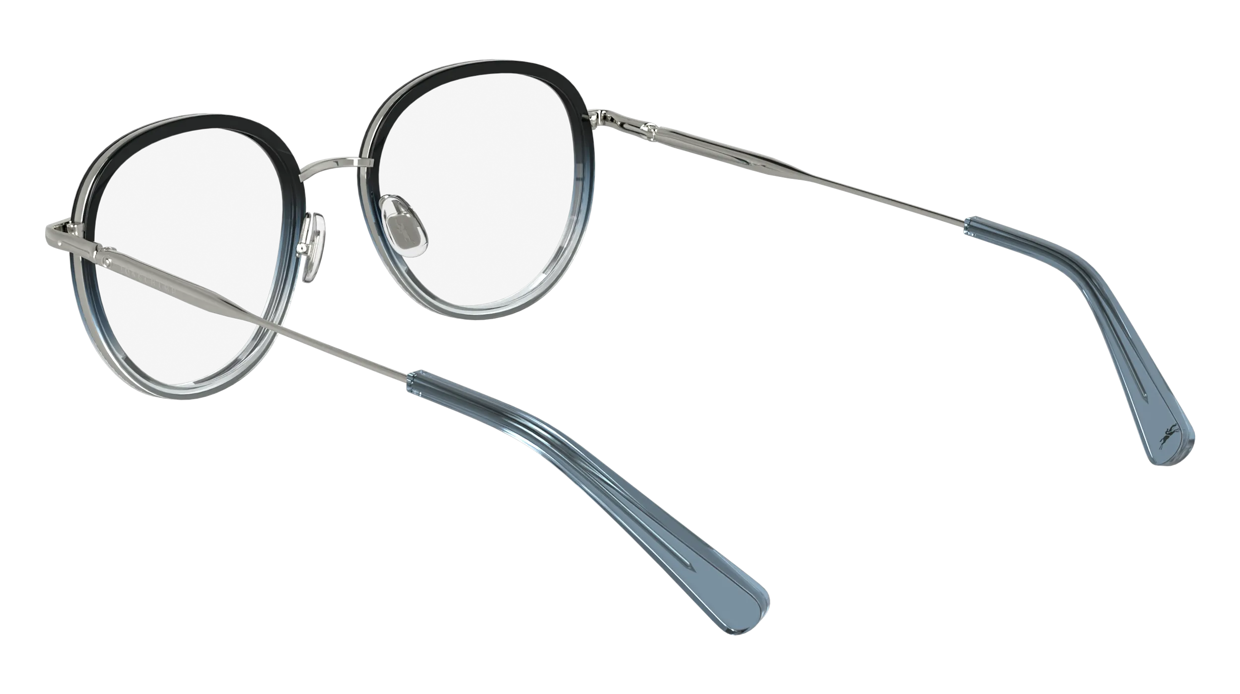LONGCHAMP LO2168 042 Montature da vista Metallo Argento Rotonda Normale - immagine 4