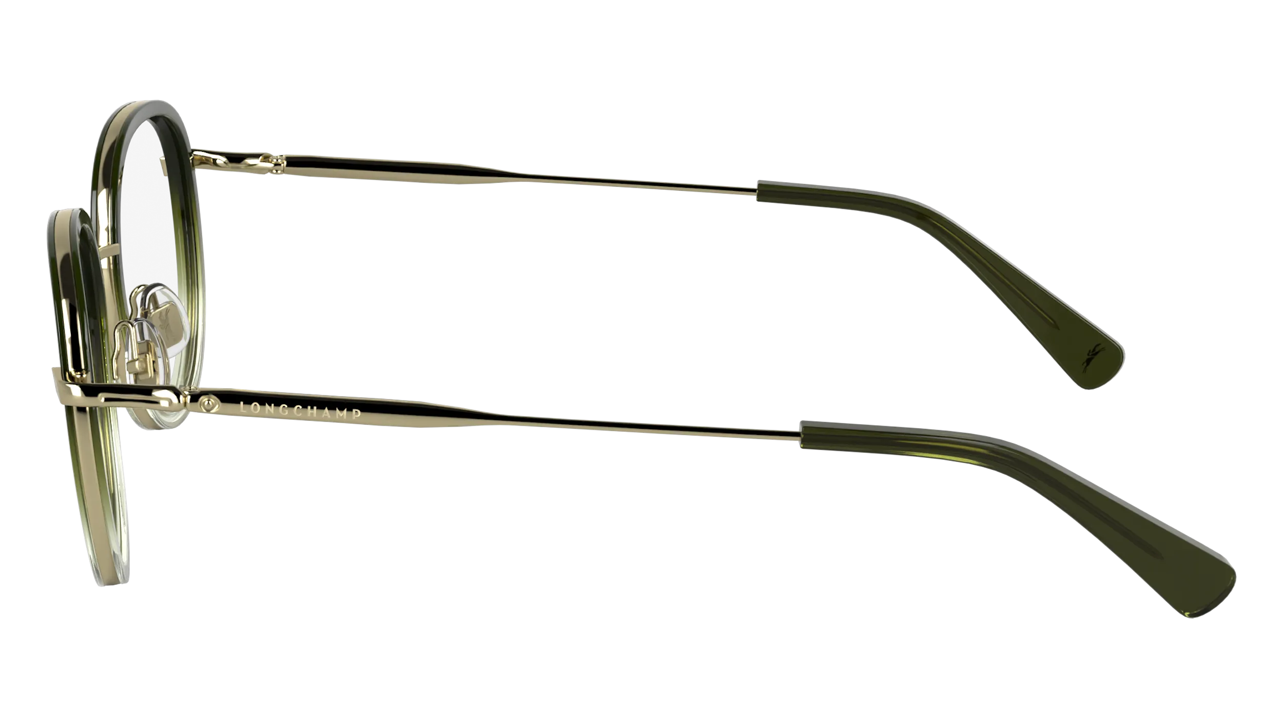 LONGCHAMP LO2168 711 Montature da vista Metallo Oro Rotonda Normale - immagine 3
