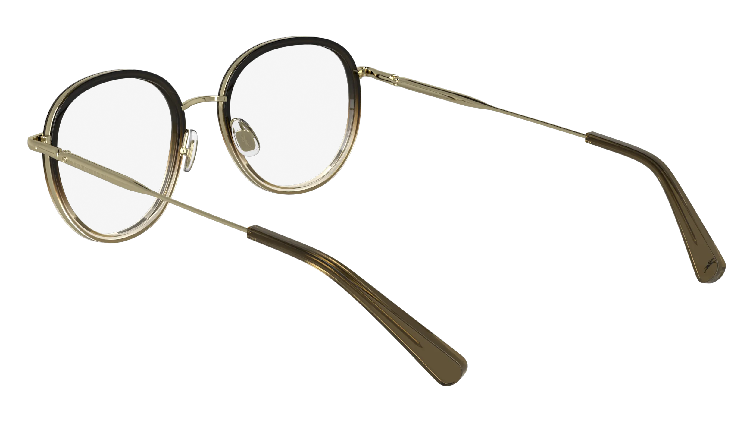 LONGCHAMP LO2168 727 Montature da vista Metallo Oro Rotonda Normale - immagine 4