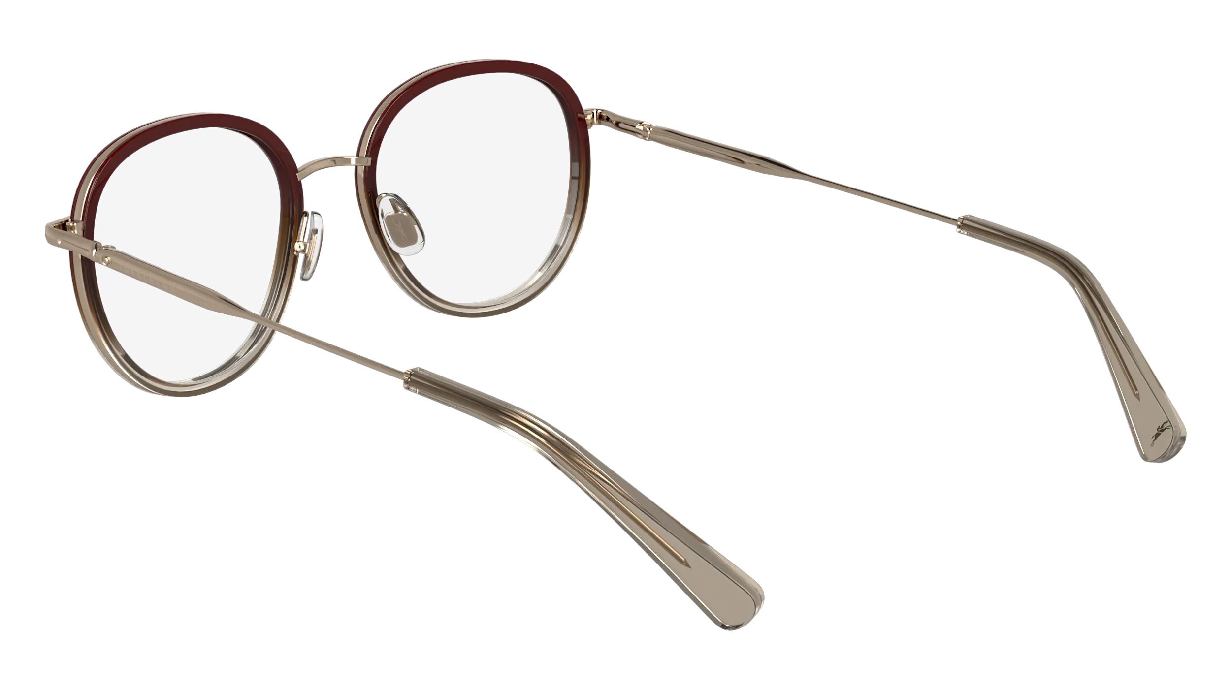 LONGCHAMP LO2168 772 Montature da vista Metallo Oro Rotonda Normale - immagine 4