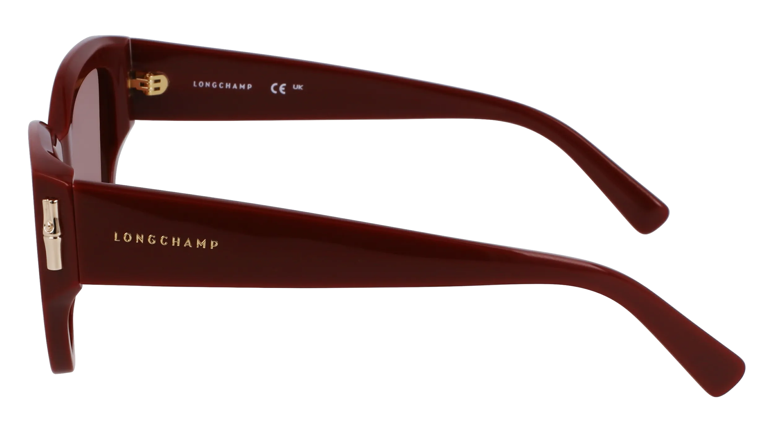 LONGCHAMP LO764S 200 Occhiali da sole Acetato Marrone Farfalla Normale - immagine 3